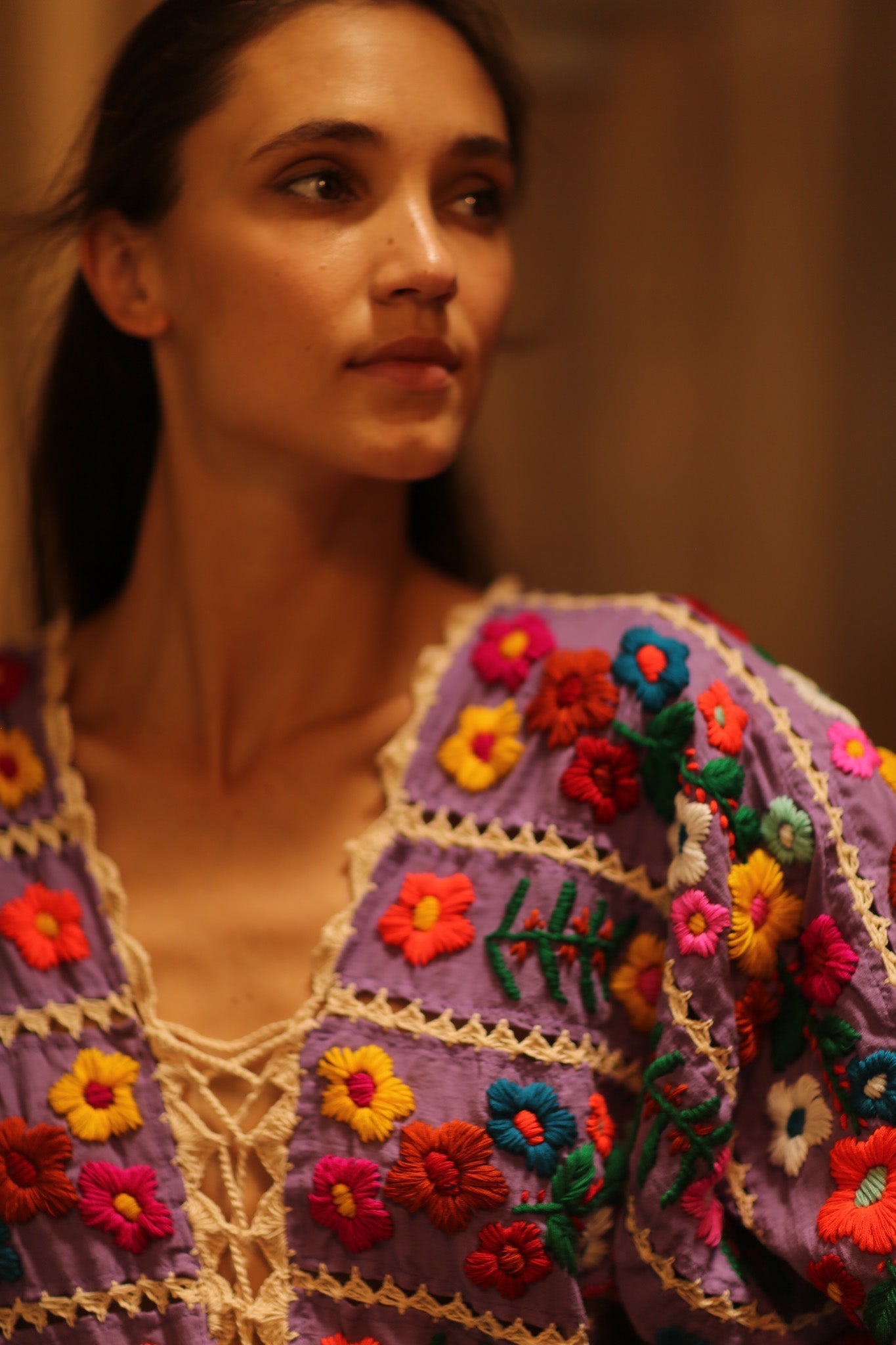 HEAVY EMBROIDERED KAFTAN ANTHARA - BANGKOK TAILOR CLOTHING STORE - HANDMADE CLOTHING
