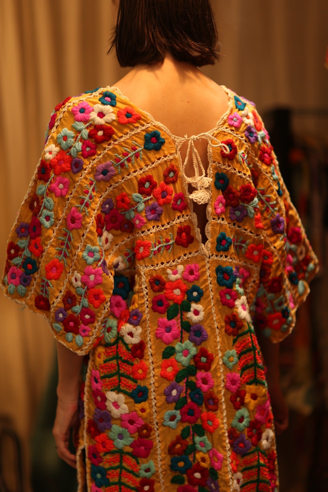 HEAVY EMBROIDERED KAFTAN ANTHARA - BANGKOK TAILOR CLOTHING STORE - HANDMADE CLOTHING