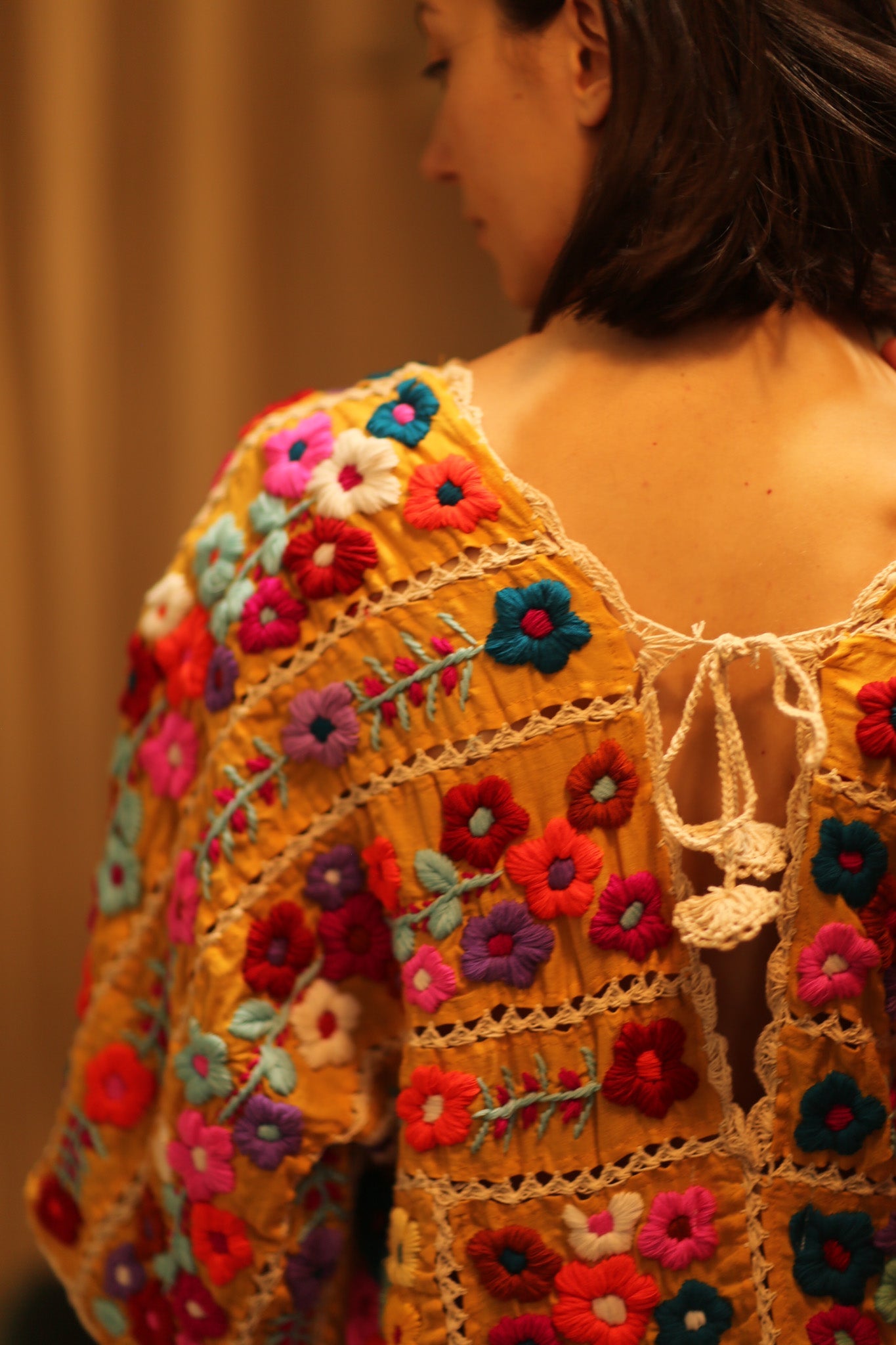 HEAVY EMBROIDERED KAFTAN ANTHARA - BANGKOK TAILOR CLOTHING STORE - HANDMADE CLOTHING