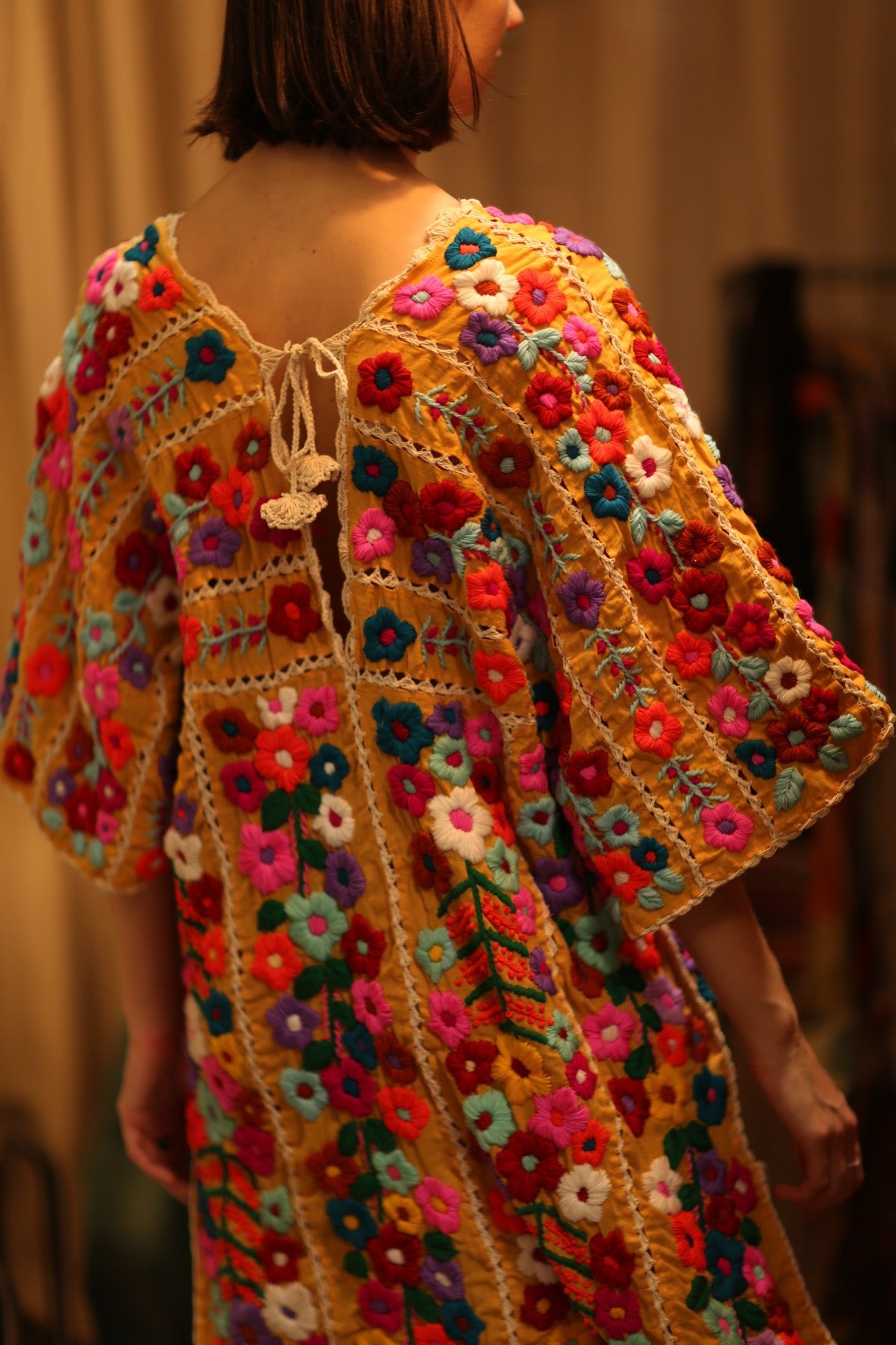 HEAVY EMBROIDERED KAFTAN ANTHARA - BANGKOK TAILOR CLOTHING STORE - HANDMADE CLOTHING