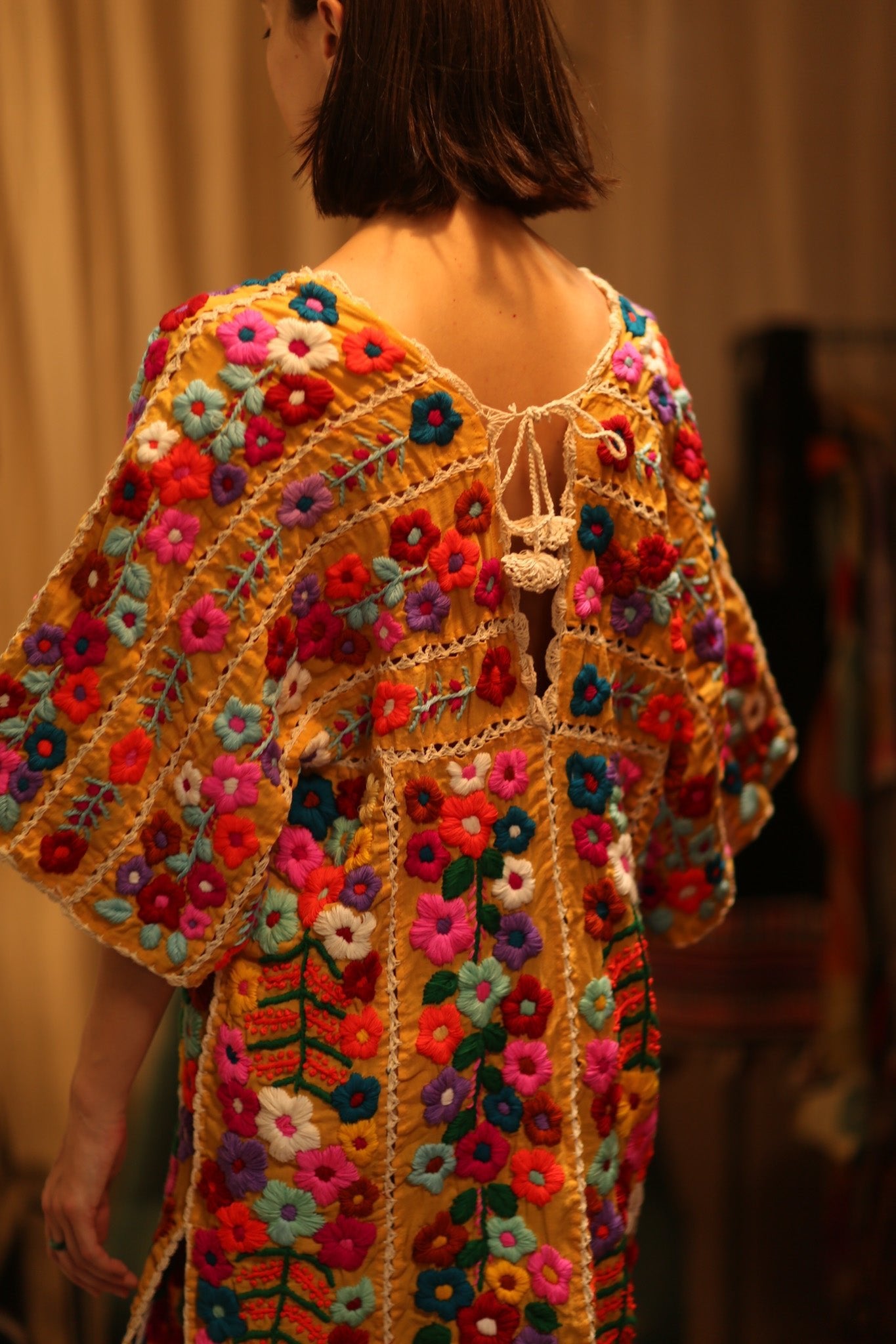 HEAVY EMBROIDERED KAFTAN ANTHARA - BANGKOK TAILOR CLOTHING STORE - HANDMADE CLOTHING