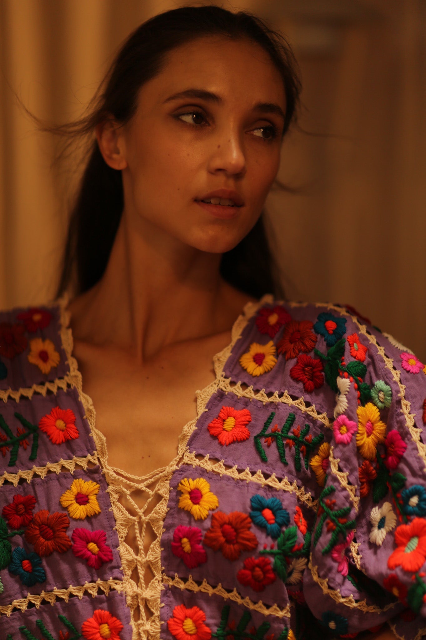 HEAVY EMBROIDERED KAFTAN ANTHARA - BANGKOK TAILOR CLOTHING STORE - HANDMADE CLOTHING