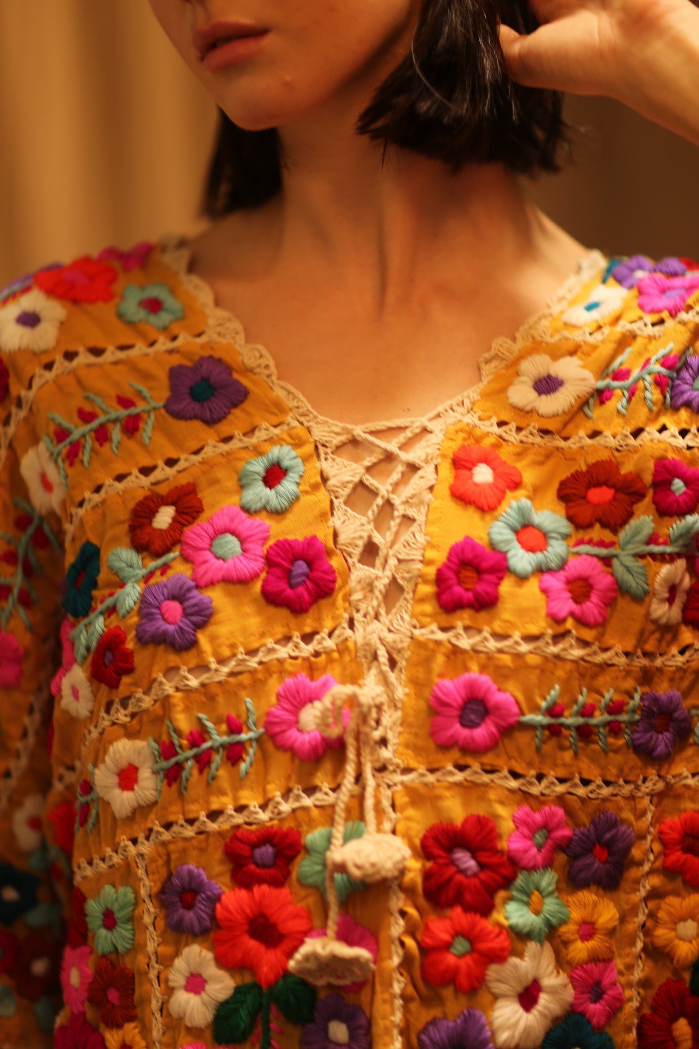 HEAVY EMBROIDERED KAFTAN ANTHARA - BANGKOK TAILOR CLOTHING STORE - HANDMADE CLOTHING