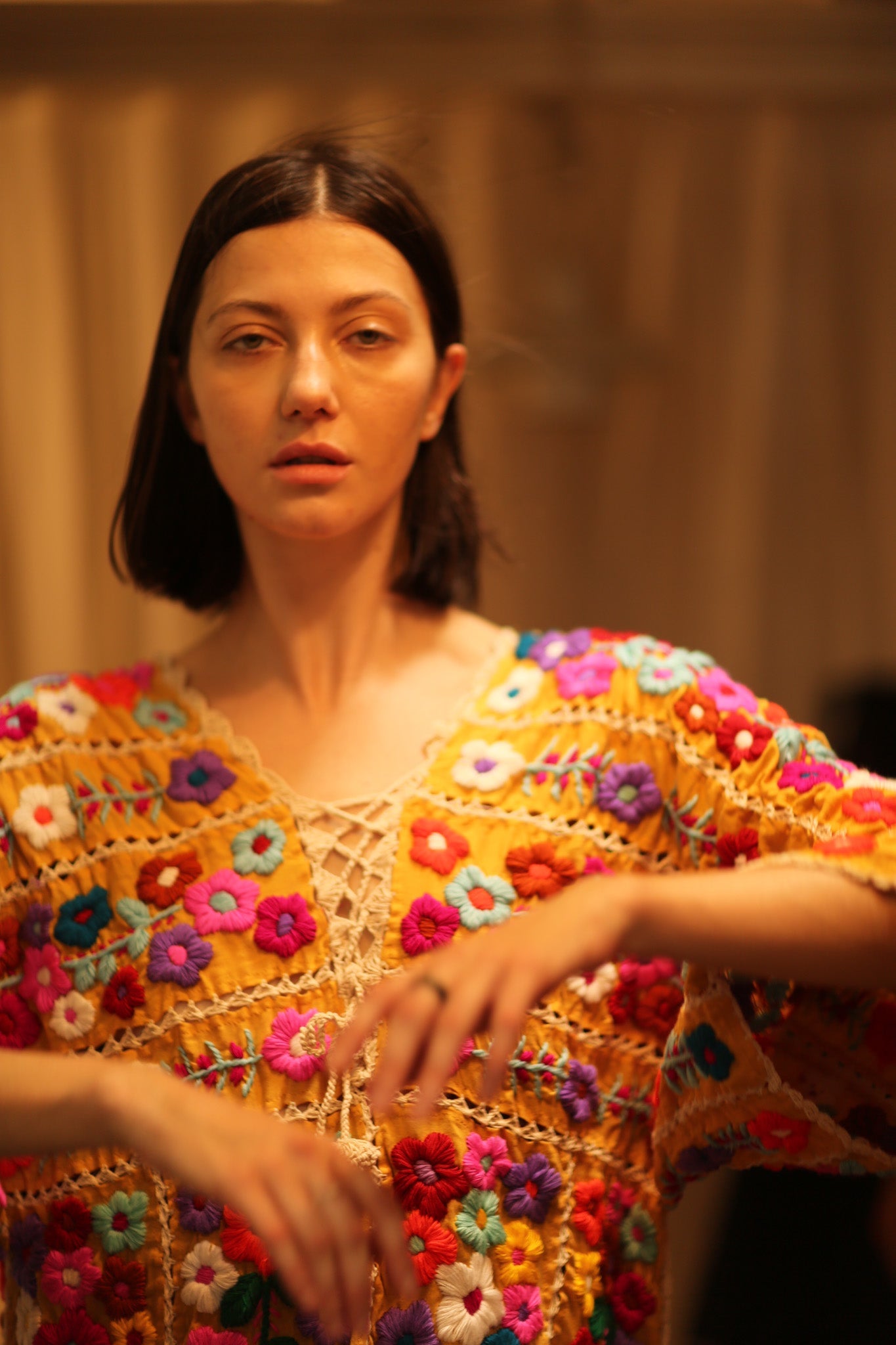 HEAVY EMBROIDERED KAFTAN ANTHARA - BANGKOK TAILOR CLOTHING STORE - HANDMADE CLOTHING
