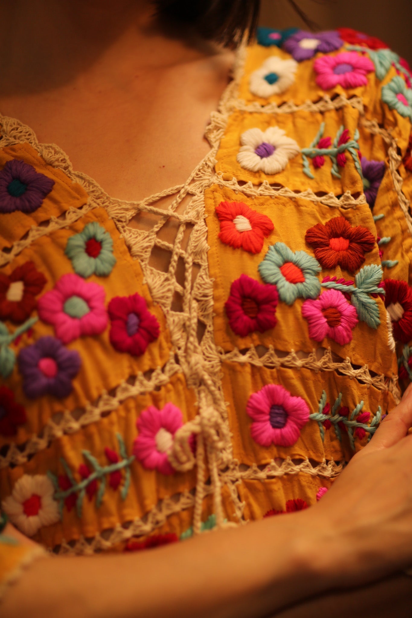 HEAVY EMBROIDERED KAFTAN ANTHARA - BANGKOK TAILOR CLOTHING STORE - HANDMADE CLOTHING