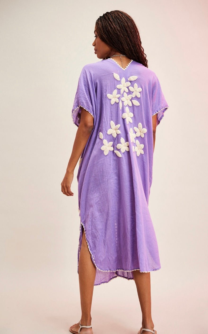 IBIZA EMBROIDERED KAFTAN - BANGKOK TAILOR CLOTHING STORE - HANDMADE CLOTHING