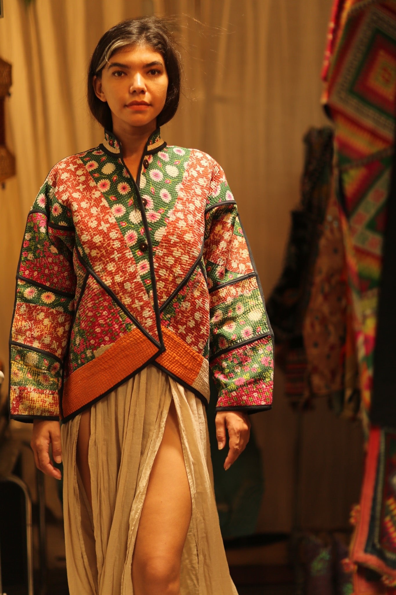 JACK KANTHA BOMBER JACKET - BANGKOK TAILOR CLOTHING STORE - HANDMADE CLOTHING