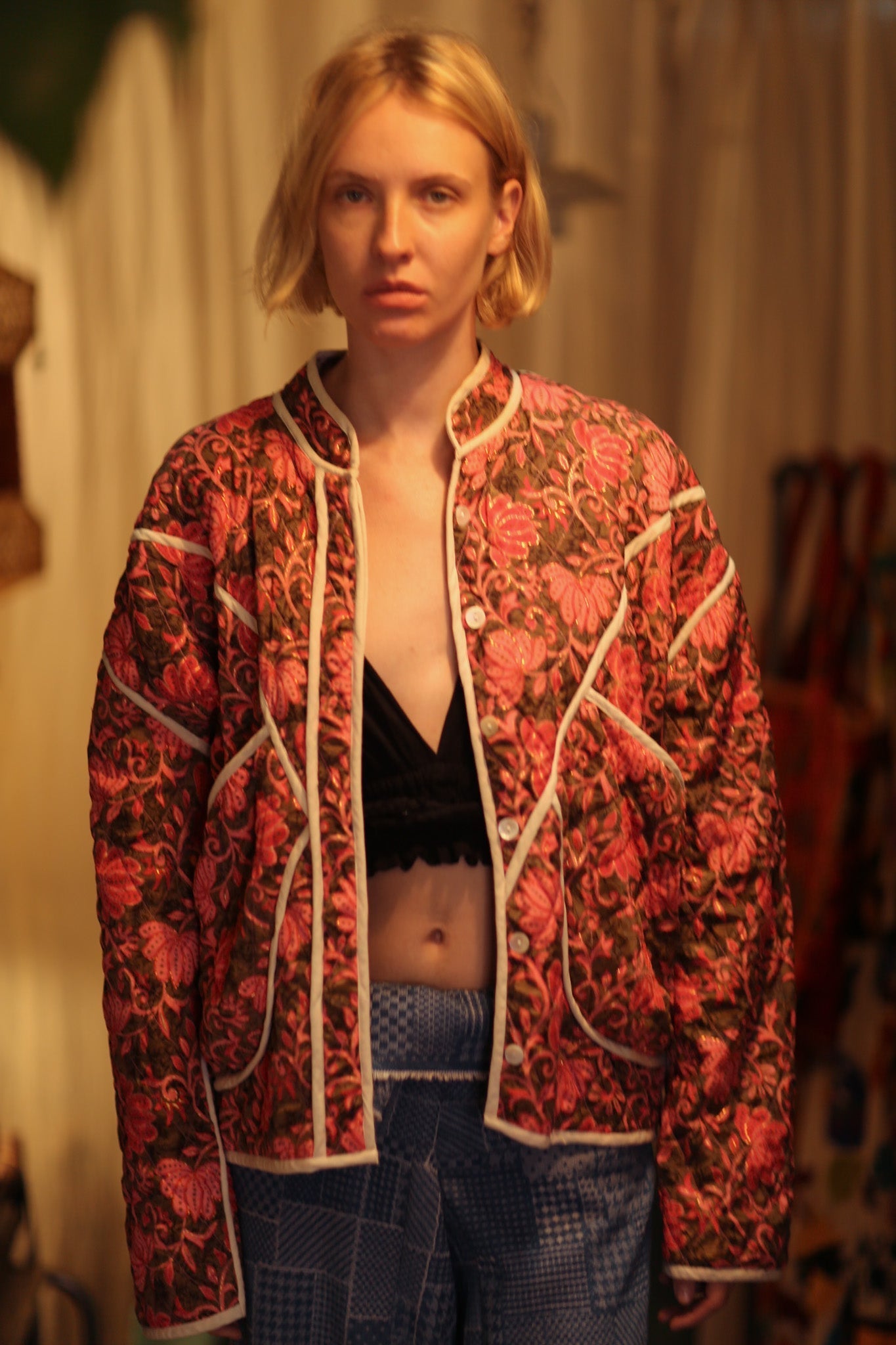 JACKET POPPY LARRY - BANGKOK TAILOR CLOTHING STORE - HANDMADE CLOTHING