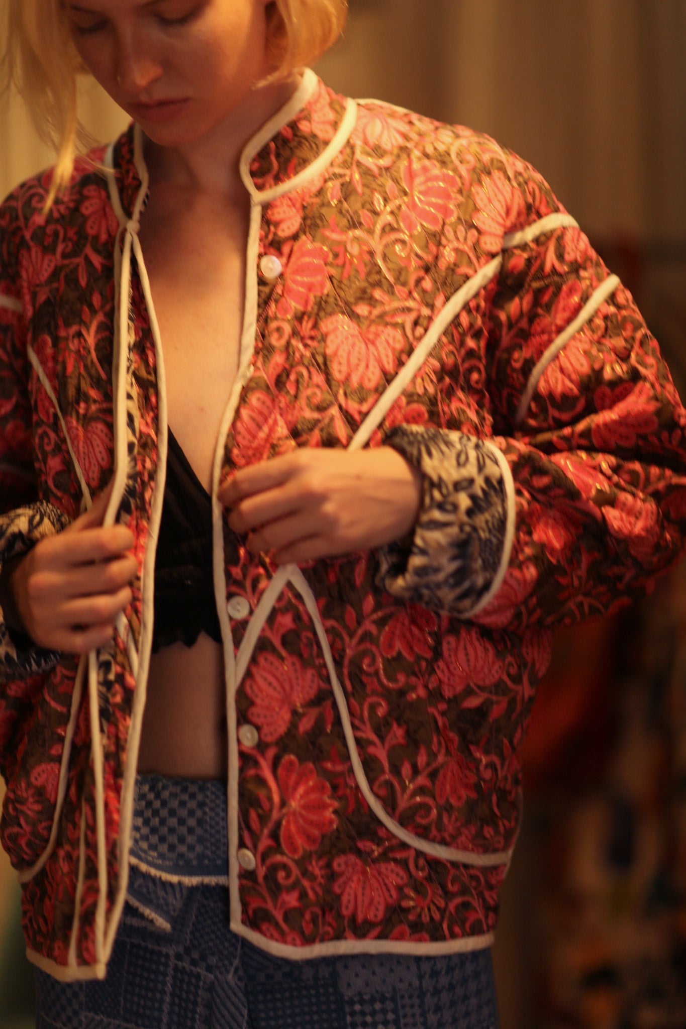 JACKET POPPY LARRY - BANGKOK TAILOR CLOTHING STORE - HANDMADE CLOTHING