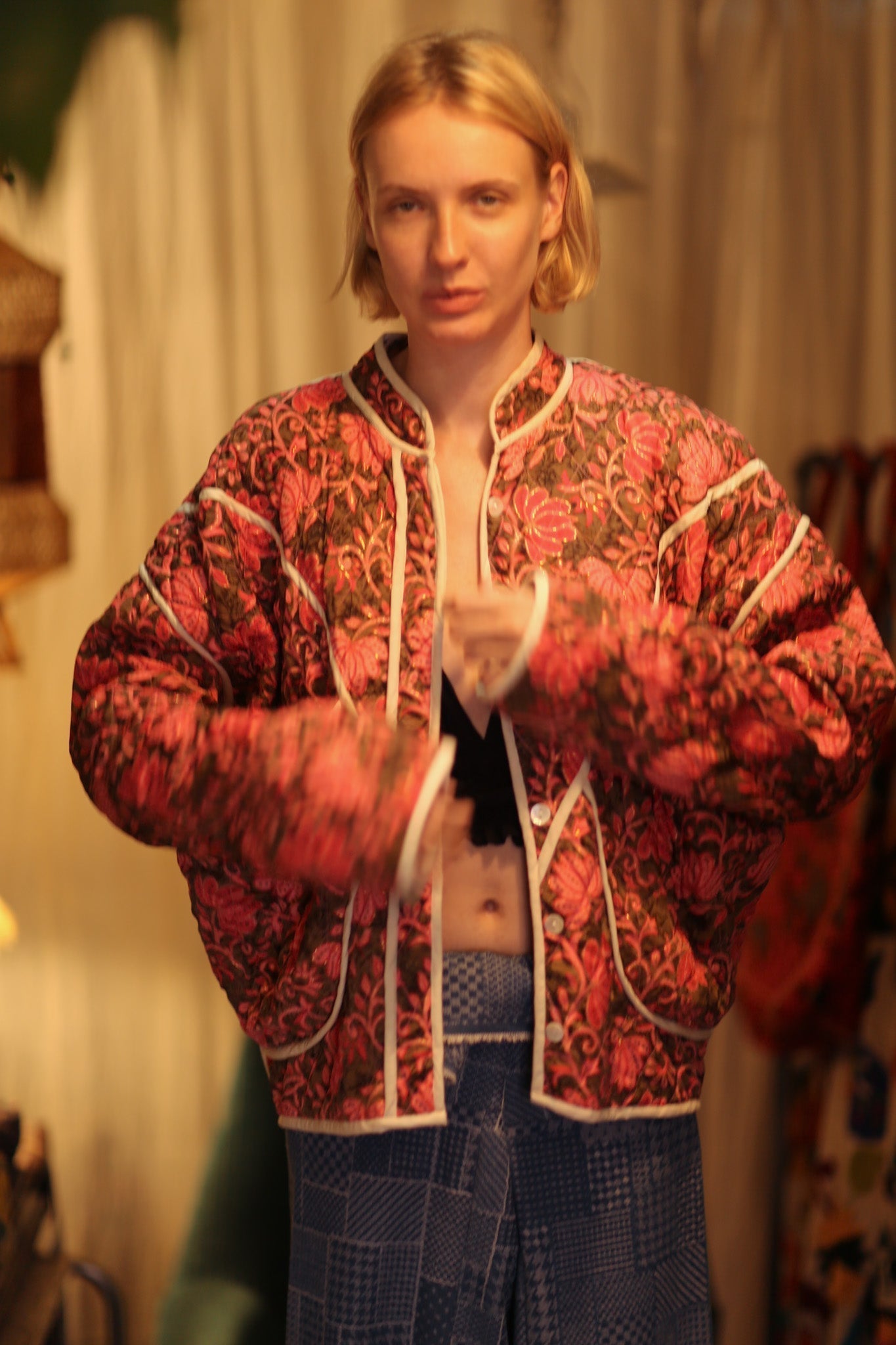 JACKET POPPY LARRY - BANGKOK TAILOR CLOTHING STORE - HANDMADE CLOTHING