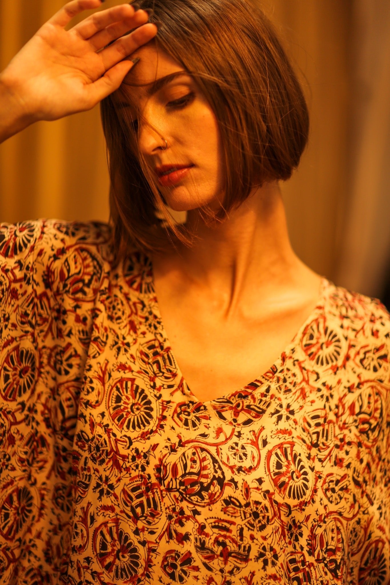 KAFTAN DRESS IPEK - BANGKOK TAILOR CLOTHING STORE - HANDMADE CLOTHING