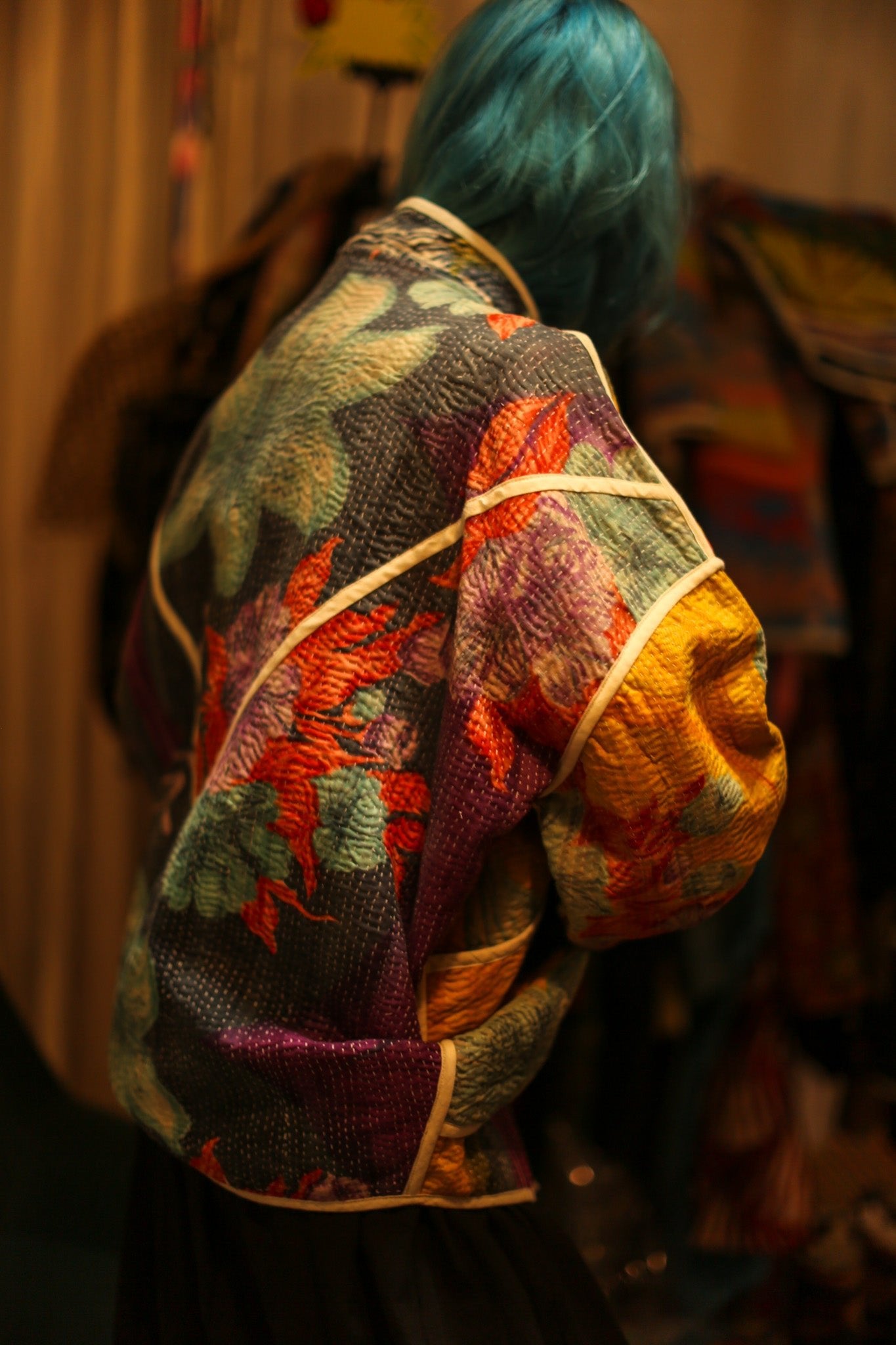KANTHA ARTISAN JACKET MELEK - BANGKOK TAILOR CLOTHING STORE - HANDMADE CLOTHING