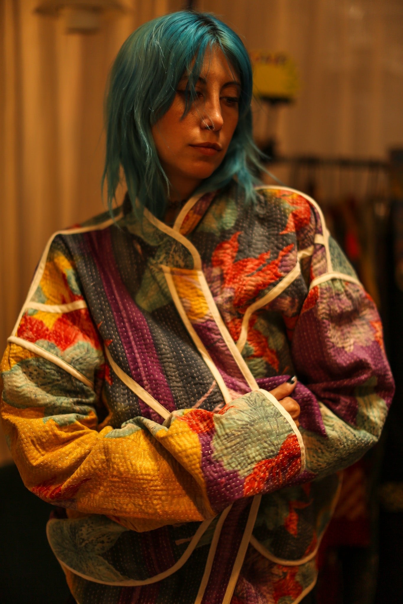 KANTHA ARTISAN JACKET MELEK - BANGKOK TAILOR CLOTHING STORE - HANDMADE CLOTHING