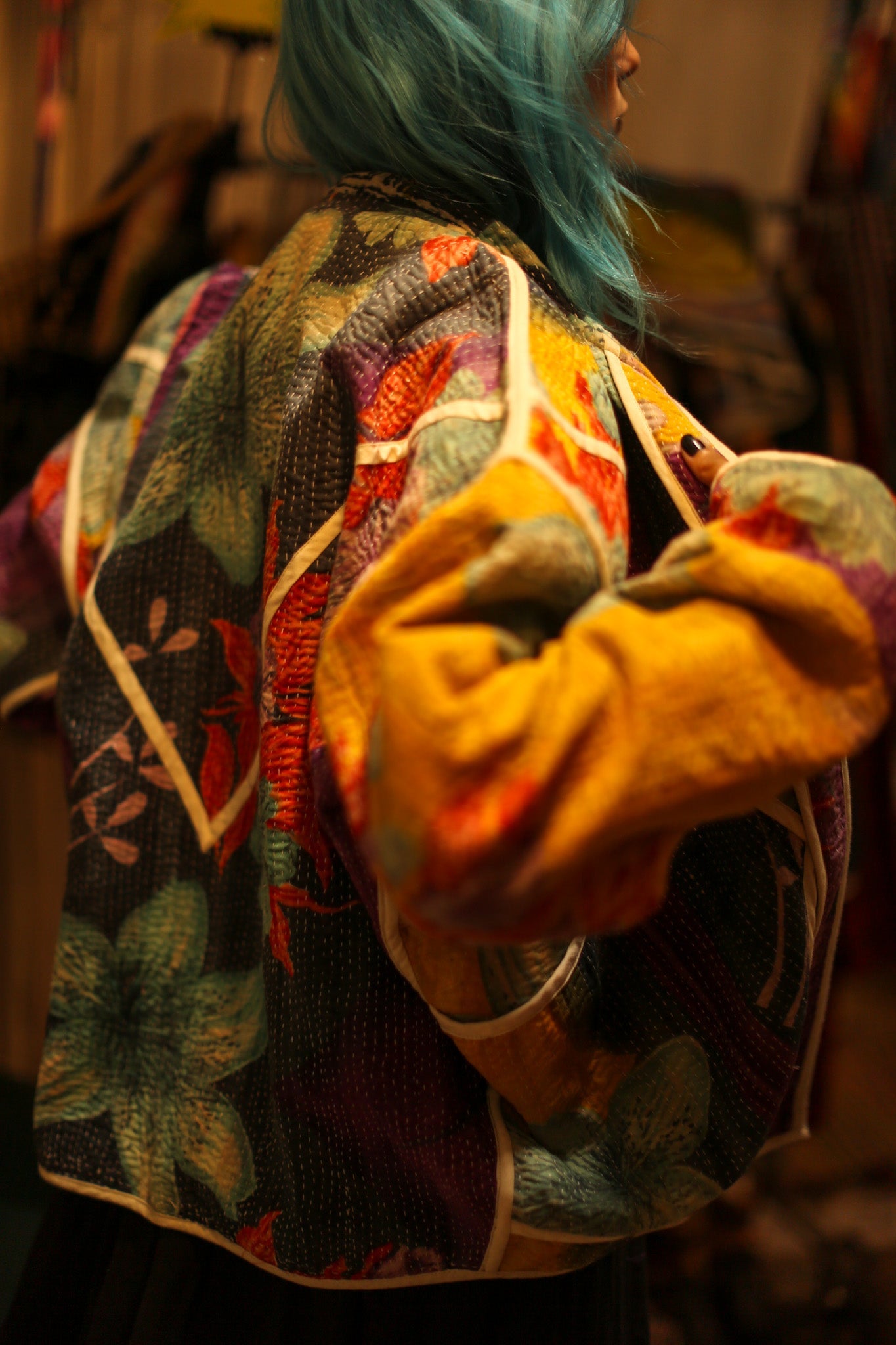 KANTHA ARTISAN JACKET MELEK - BANGKOK TAILOR CLOTHING STORE - HANDMADE CLOTHING