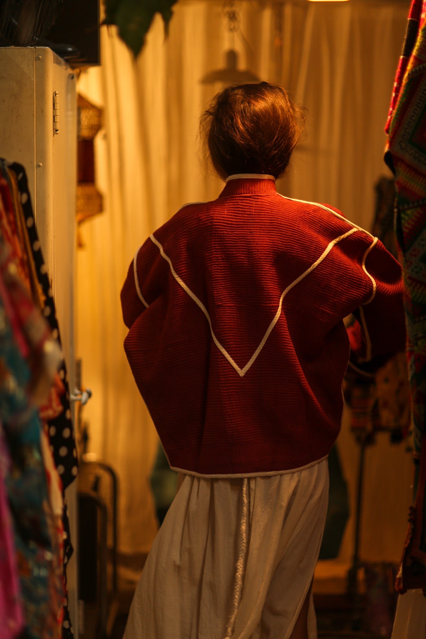 KANTHA CHERRINE NING JACKET - BANGKOK TAILOR CLOTHING STORE - HANDMADE CLOTHING