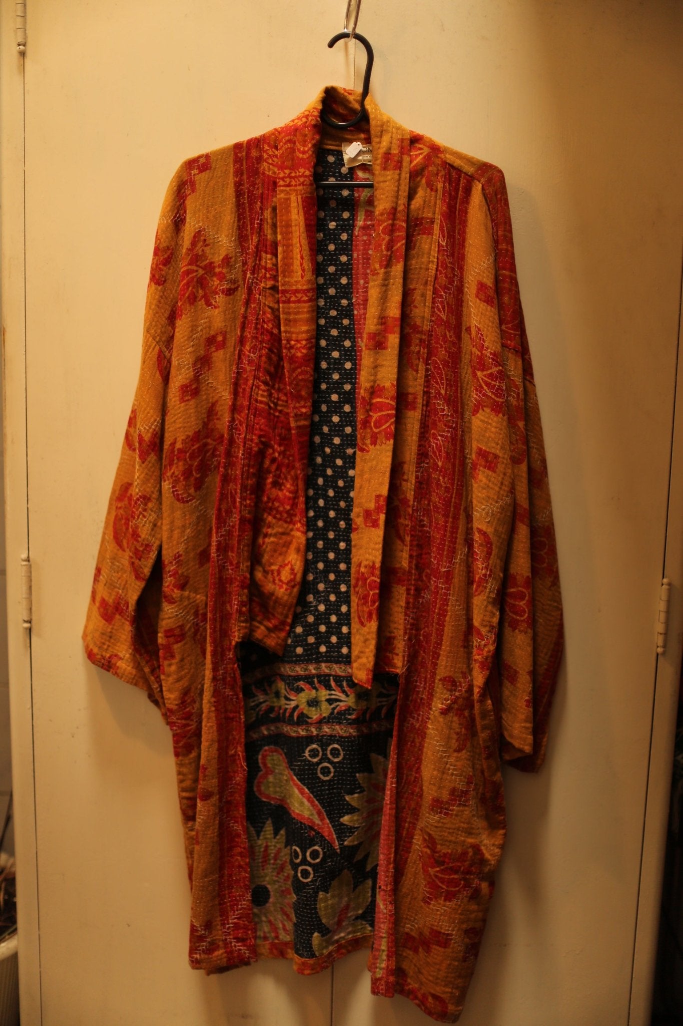 KANTHA COAT - S90 - BANGKOK TAILOR CLOTHING STORE - HANDMADE CLOTHING