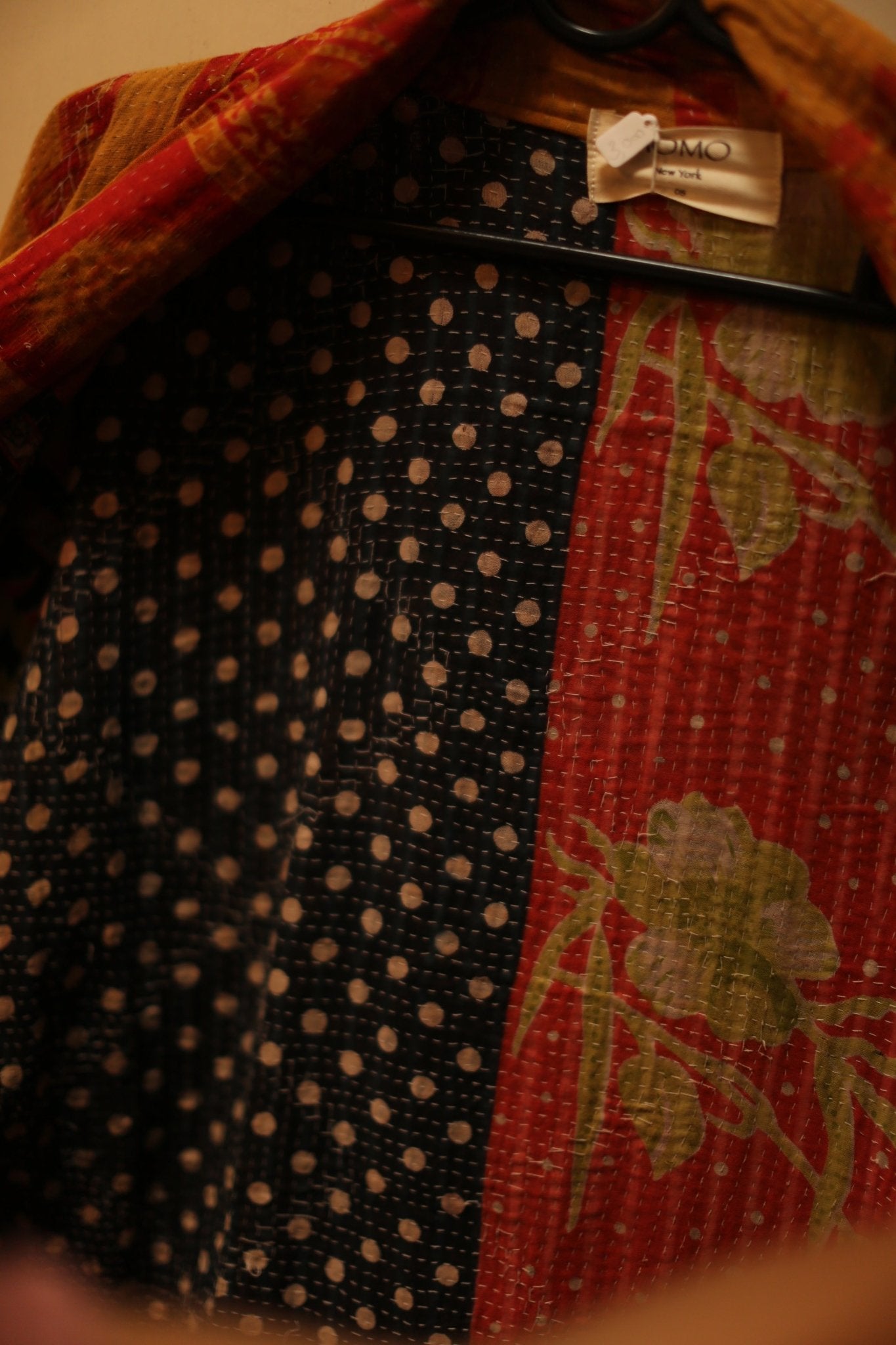 KANTHA COAT - S90 - BANGKOK TAILOR CLOTHING STORE - HANDMADE CLOTHING