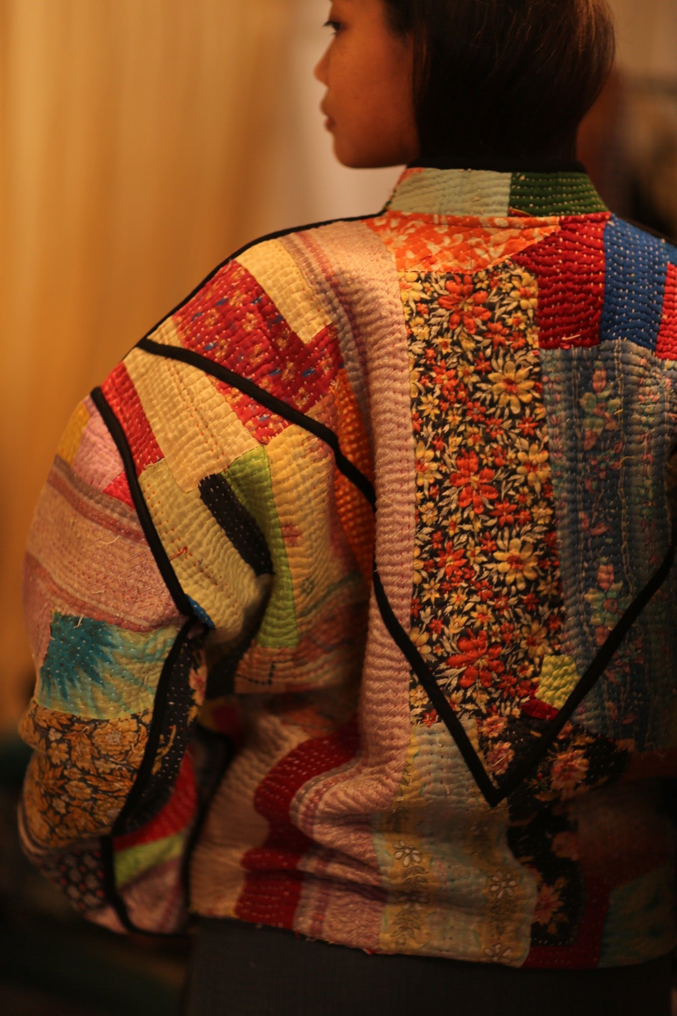 KANTHA JACKET BUSRAS - BANGKOK TAILOR CLOTHING STORE - HANDMADE CLOTHING