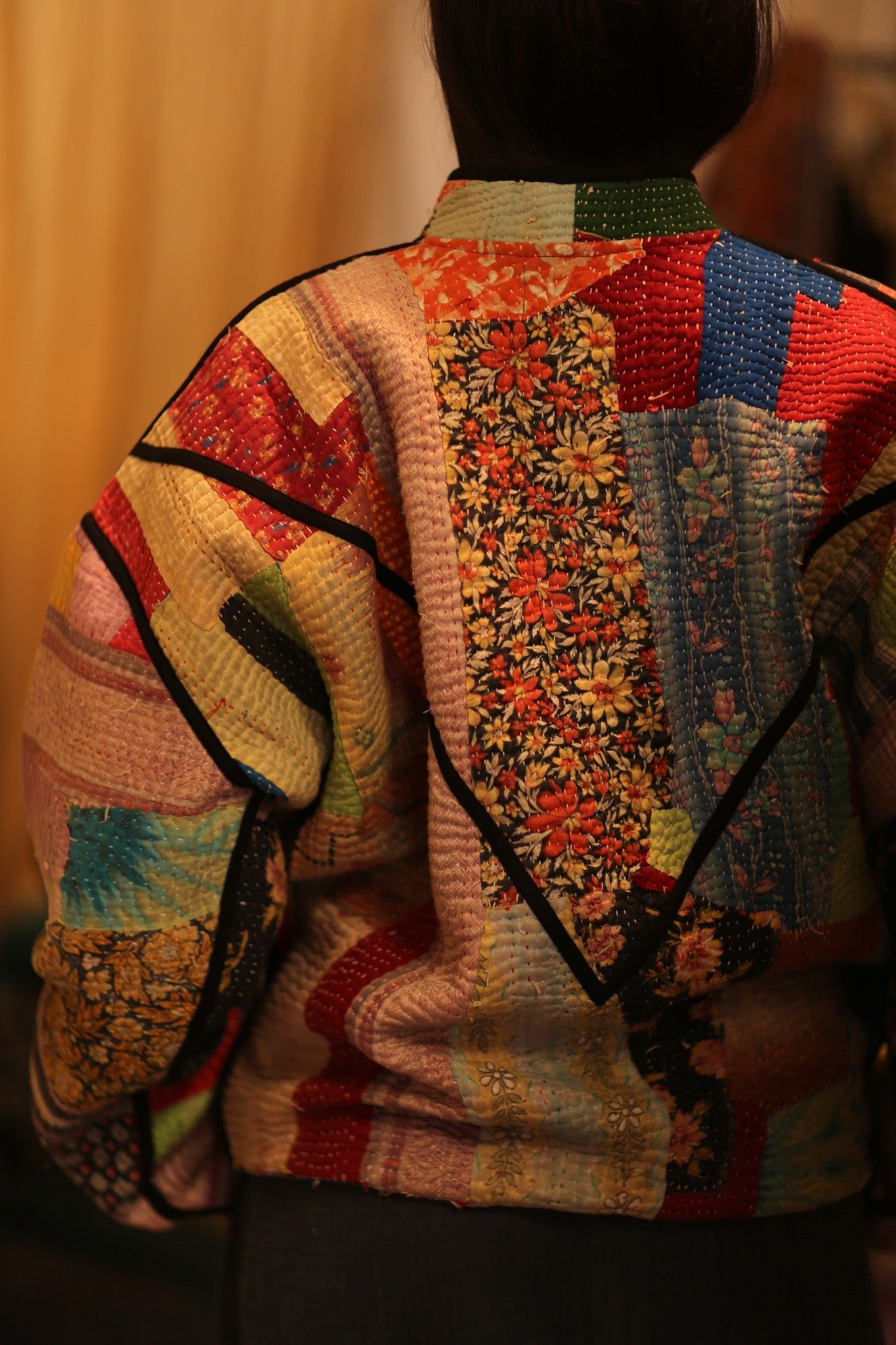 KANTHA JACKET BUSRAS - BANGKOK TAILOR CLOTHING STORE - HANDMADE CLOTHING