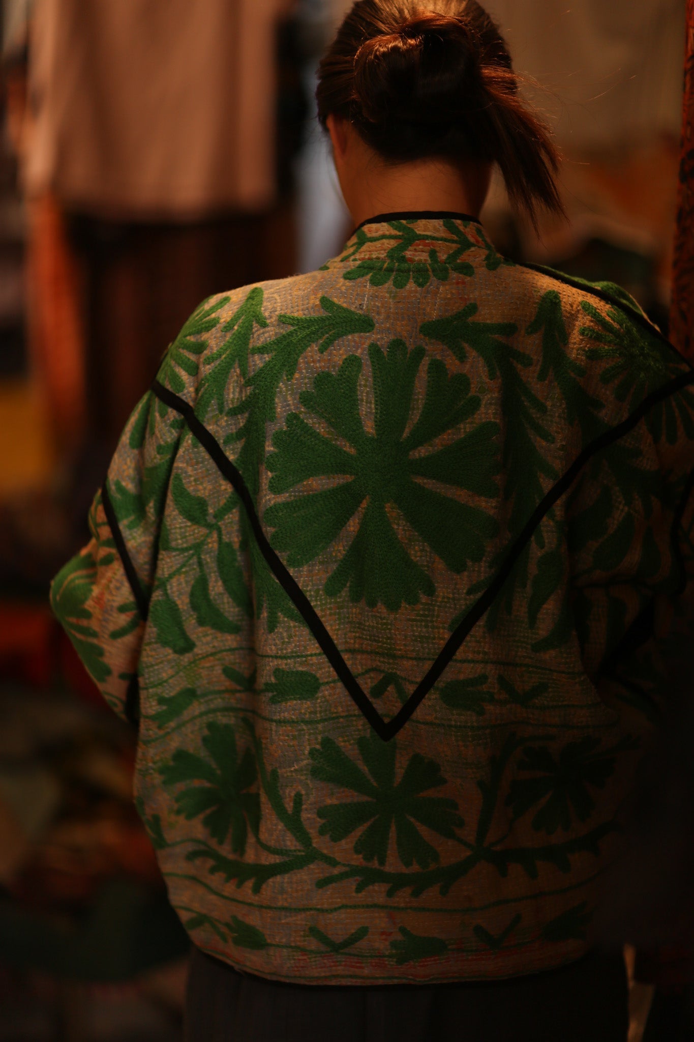 KANTHA JACKET CLEMS - BANGKOK TAILOR CLOTHING STORE - HANDMADE CLOTHING
