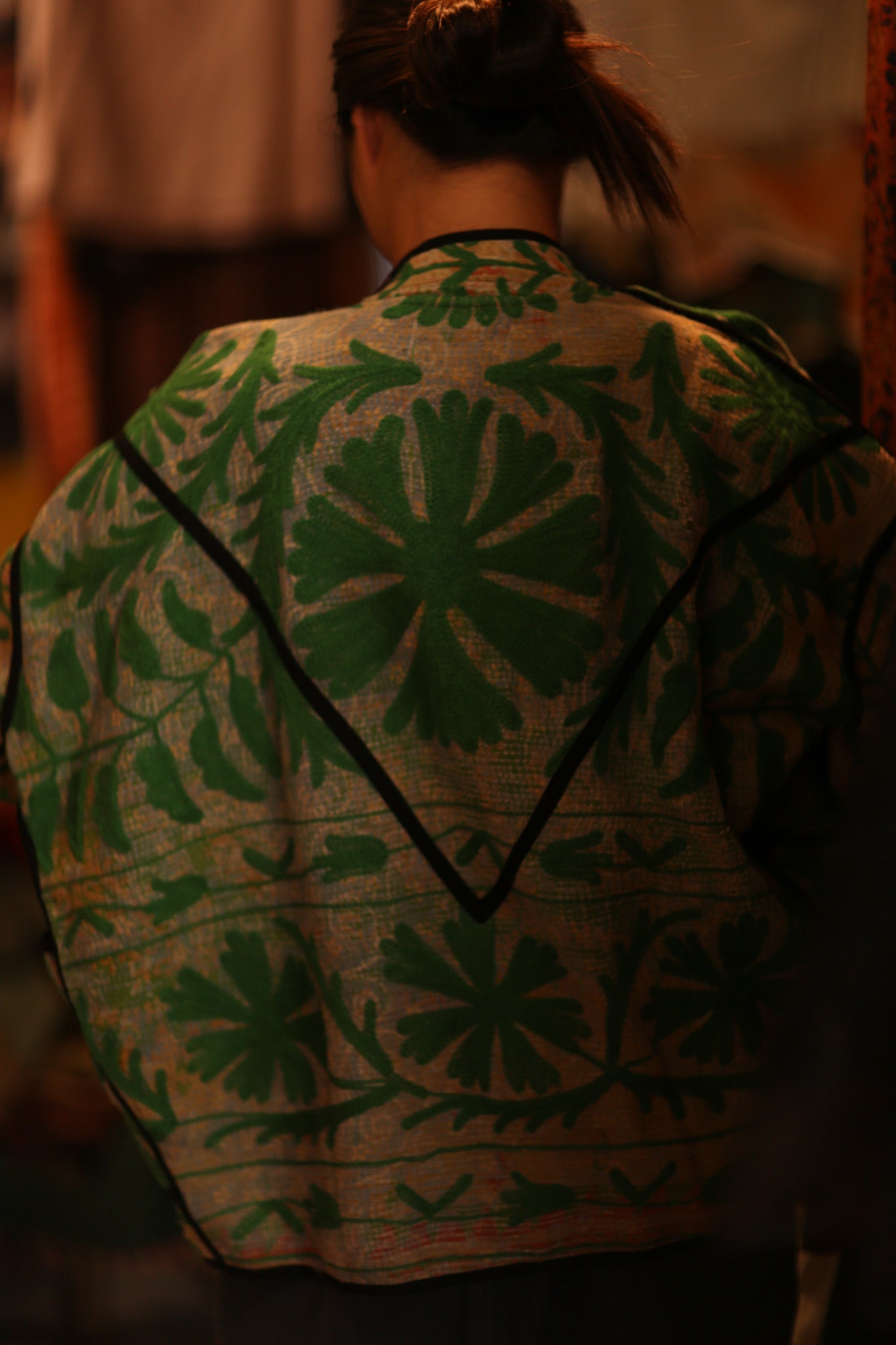 KANTHA JACKET CLEMS - BANGKOK TAILOR CLOTHING STORE - HANDMADE CLOTHING