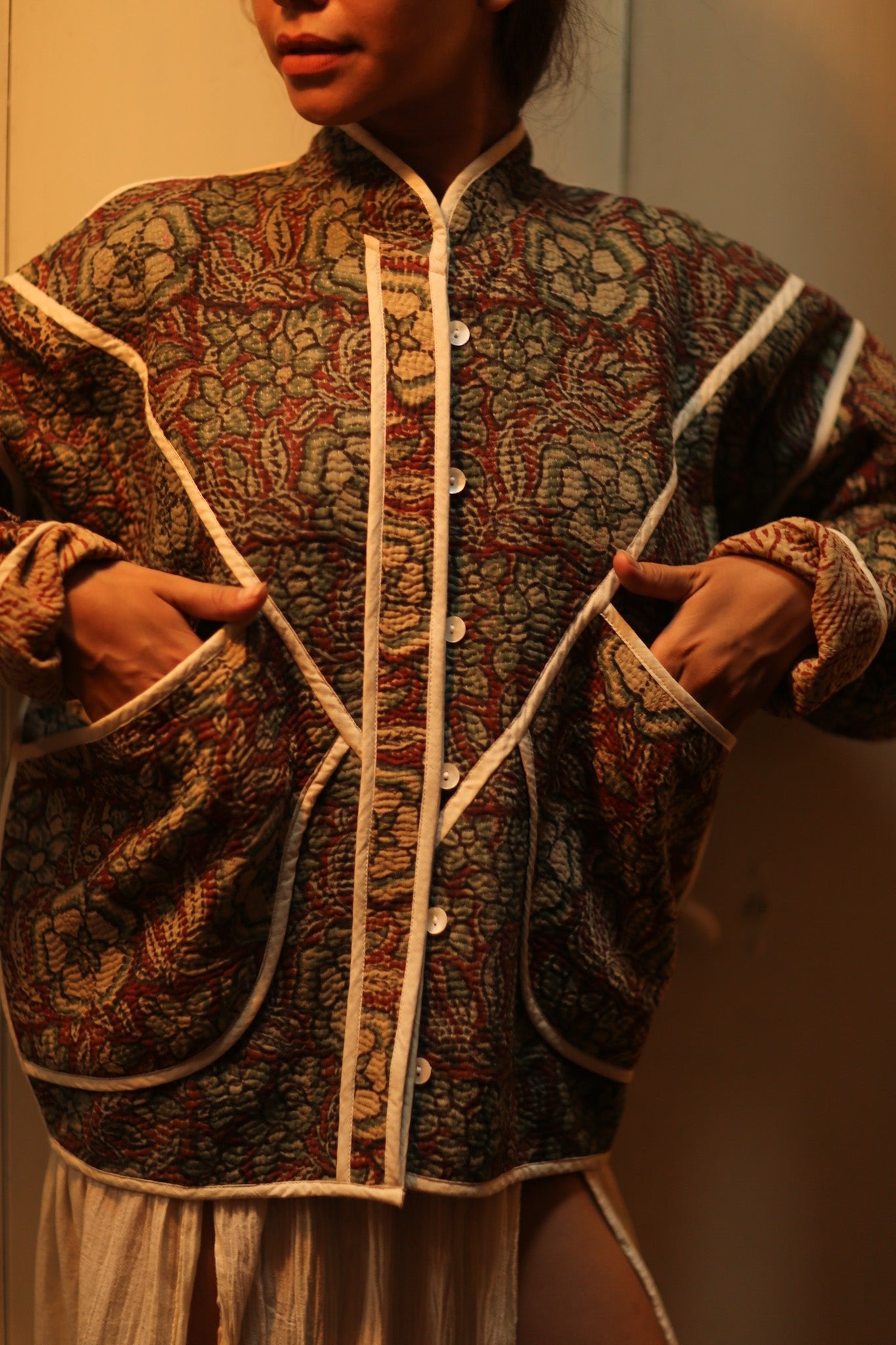 KANTHA JACKET ERIK - BANGKOK TAILOR CLOTHING STORE - HANDMADE CLOTHING