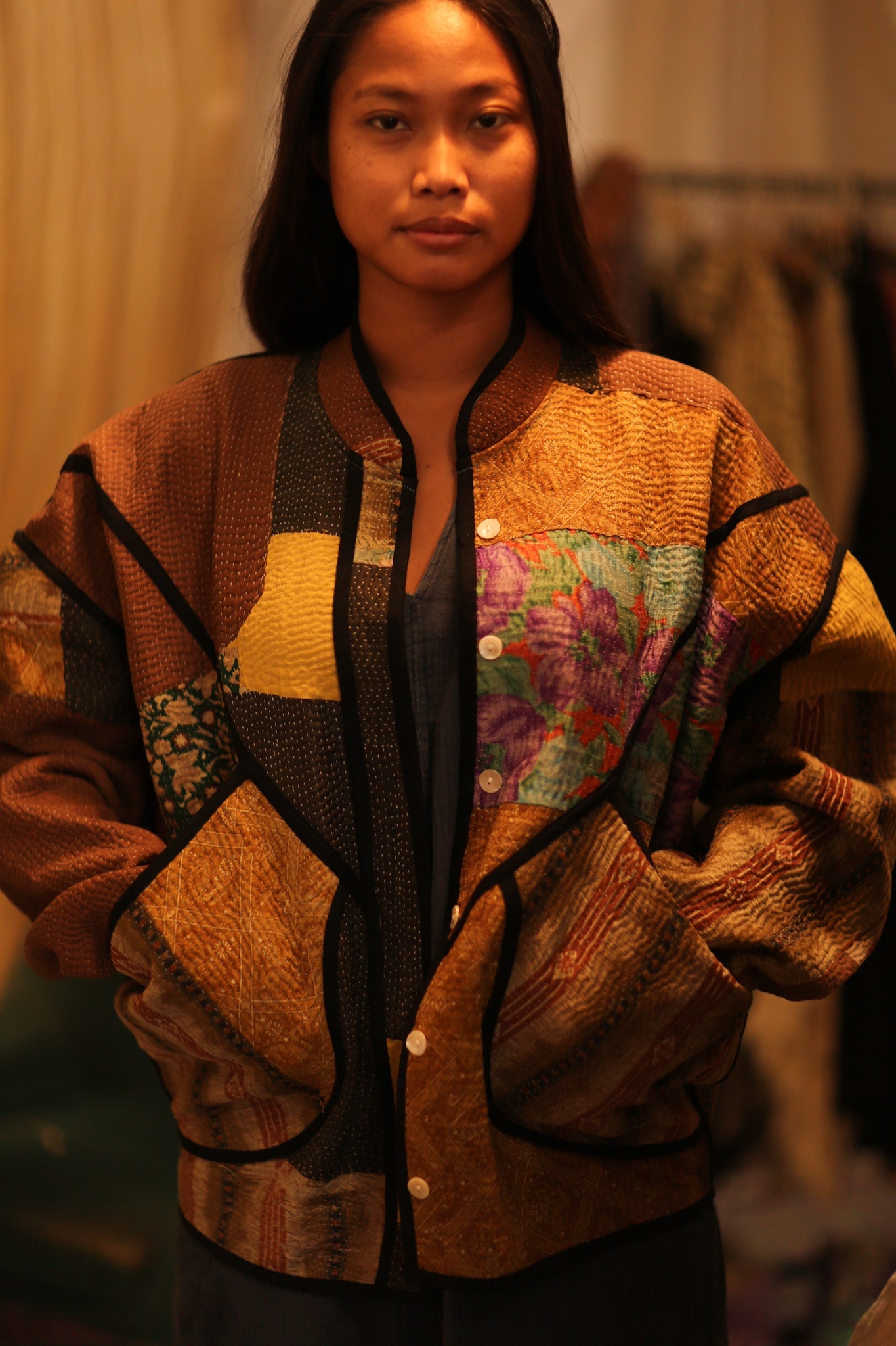 KANTHA JACKET ERNEST - BANGKOK TAILOR CLOTHING STORE - HANDMADE CLOTHING