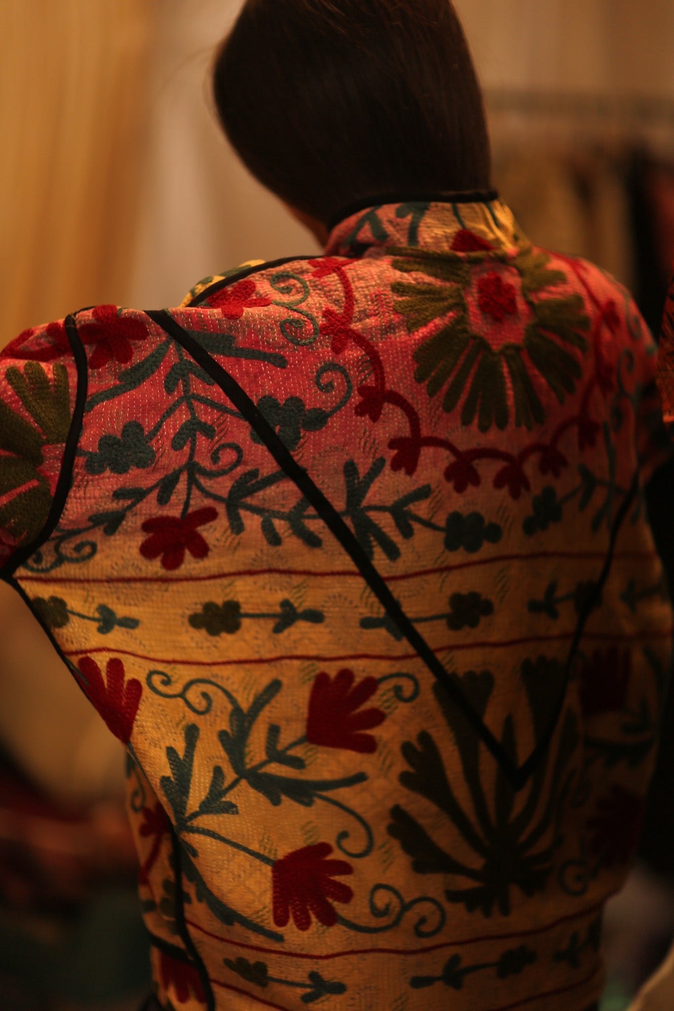 KANTHA JACKET GERALDINE - BANGKOK TAILOR CLOTHING STORE - HANDMADE CLOTHING