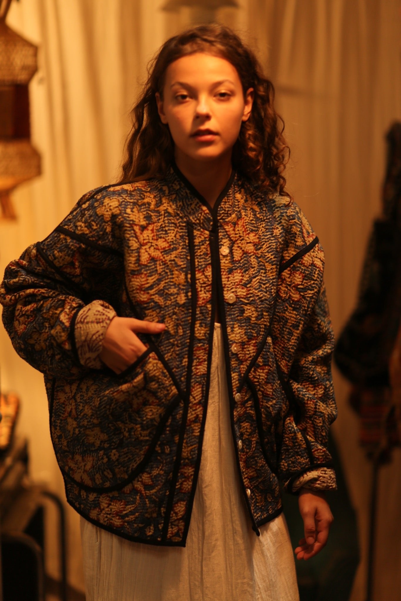 KANTHA JACKET GILBERT - BANGKOK TAILOR CLOTHING STORE - HANDMADE CLOTHING