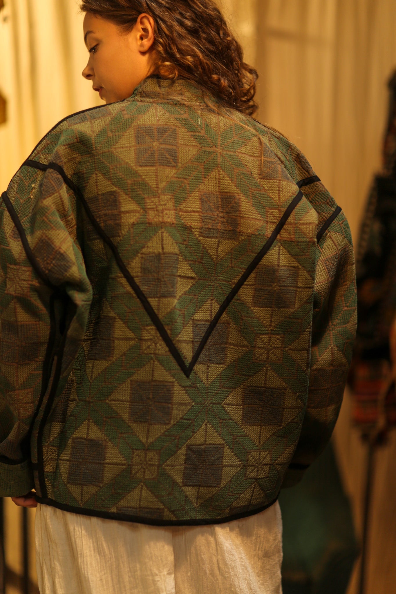 KANTHA JACKET HIBA - BANGKOK TAILOR CLOTHING STORE - HANDMADE CLOTHING