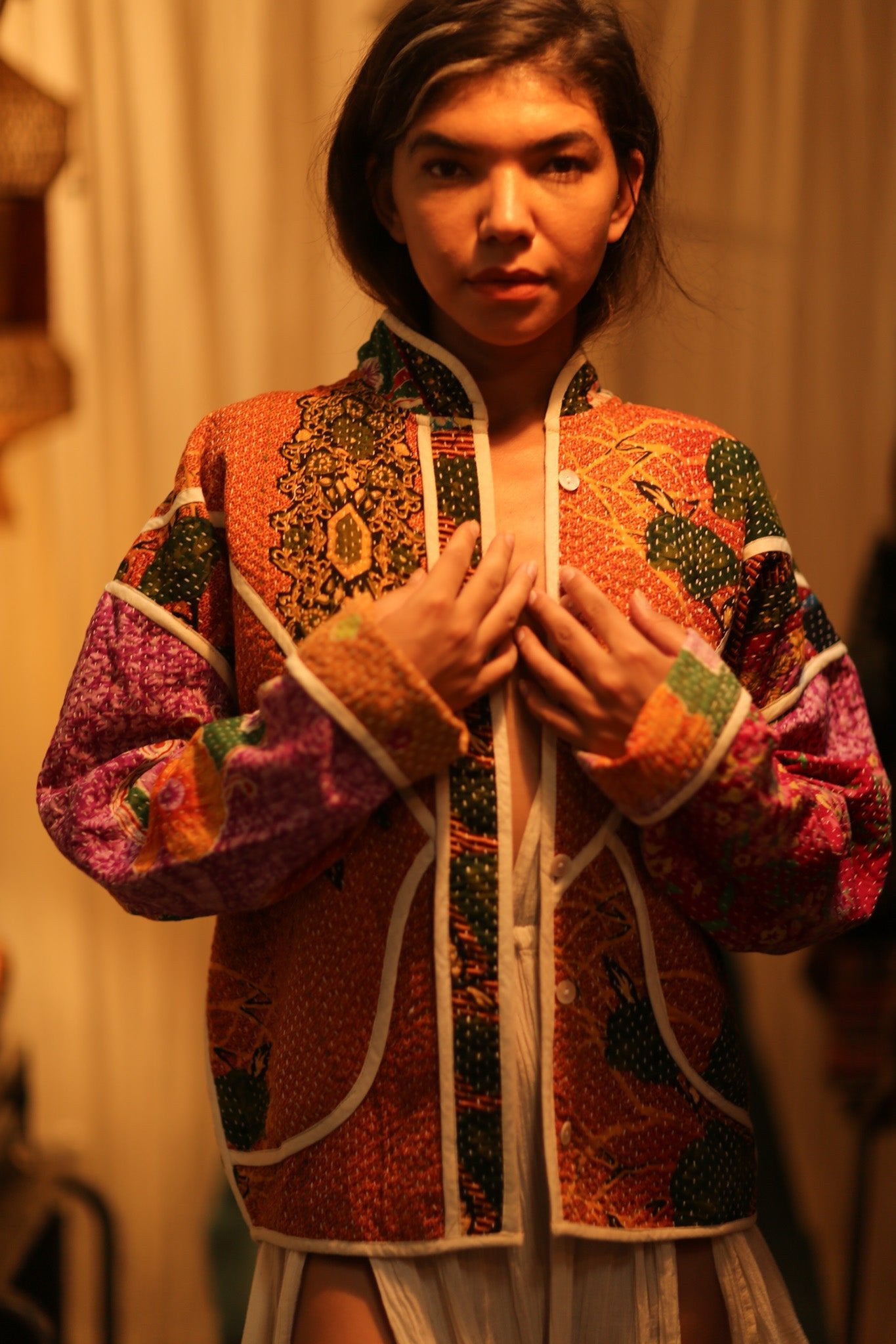 KANTHA JACKET JAMIE - BANGKOK TAILOR CLOTHING STORE - HANDMADE CLOTHING
