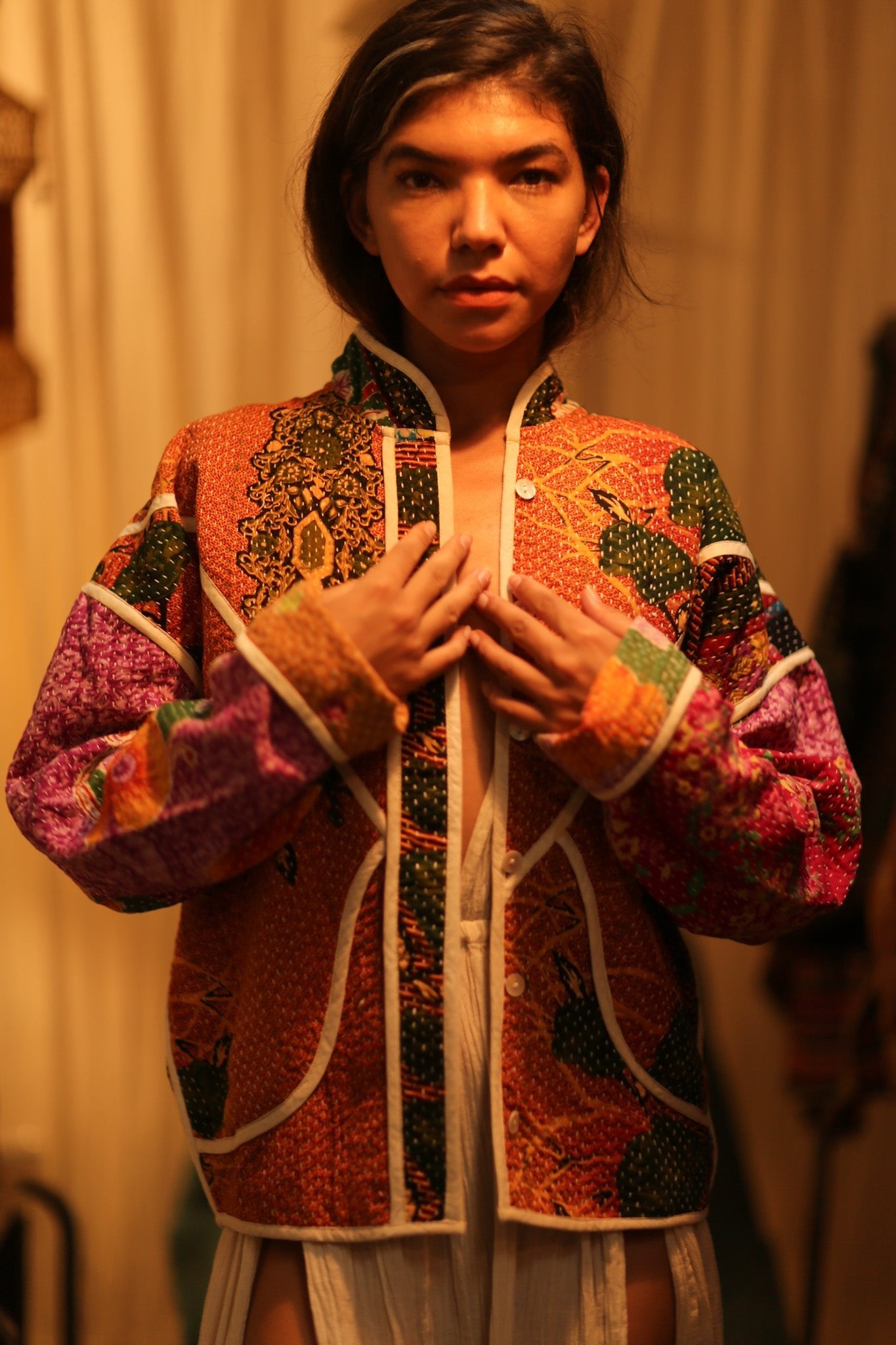 KANTHA JACKET JAMIE - BANGKOK TAILOR CLOTHING STORE - HANDMADE CLOTHING