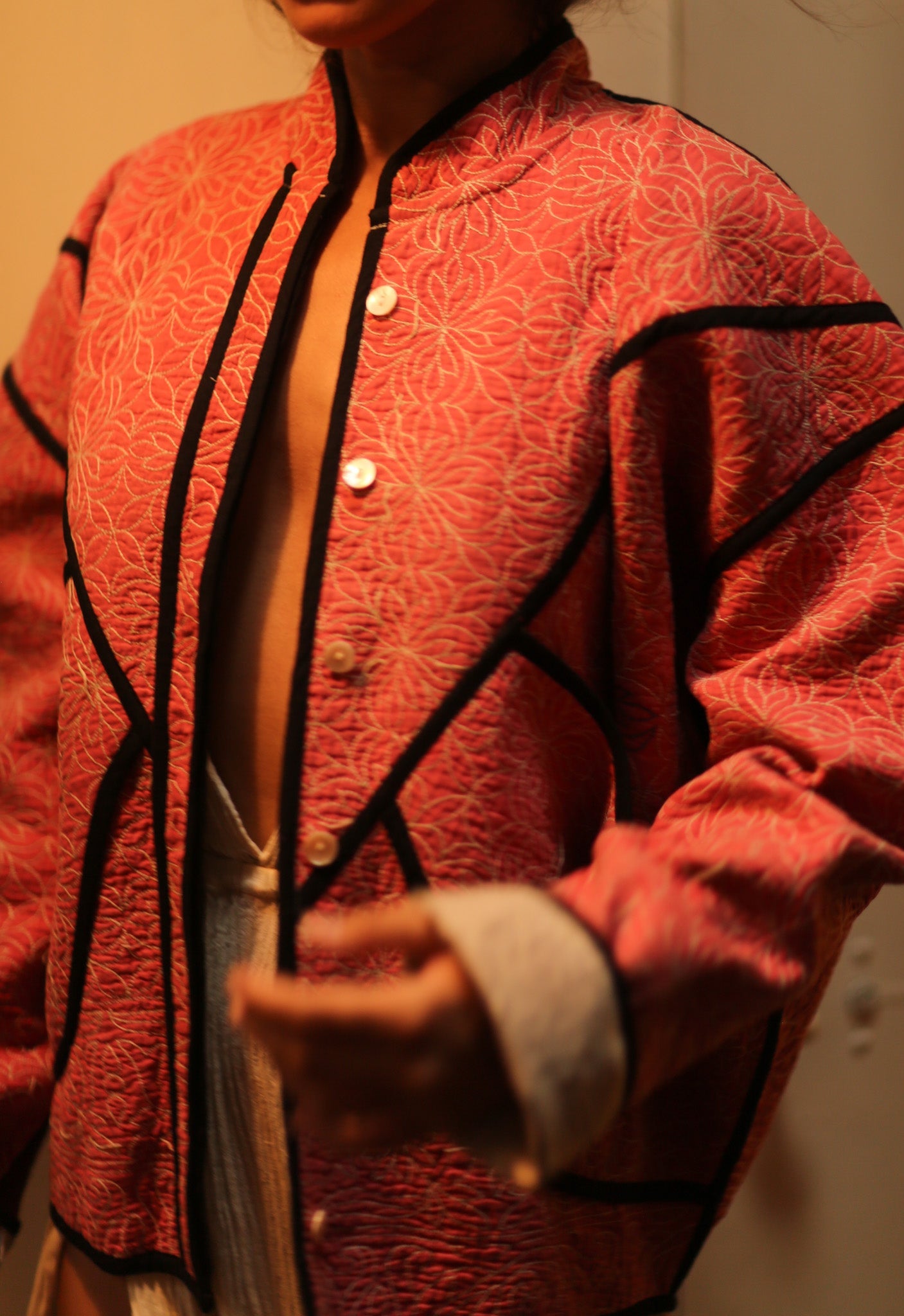 KANTHA JACKET JEROME - BANGKOK TAILOR CLOTHING STORE - HANDMADE CLOTHING