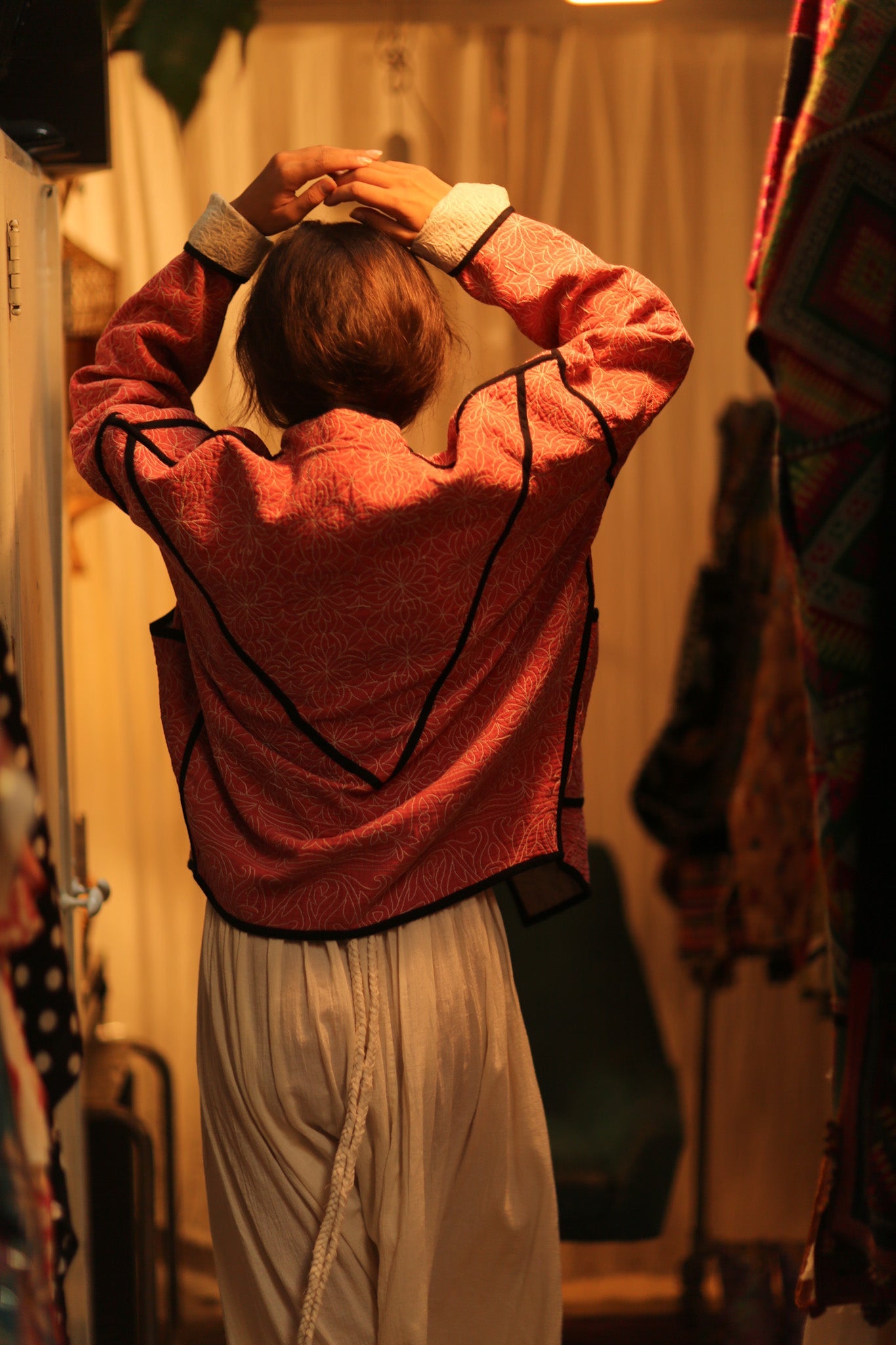 KANTHA JACKET JEROME - BANGKOK TAILOR CLOTHING STORE - HANDMADE CLOTHING