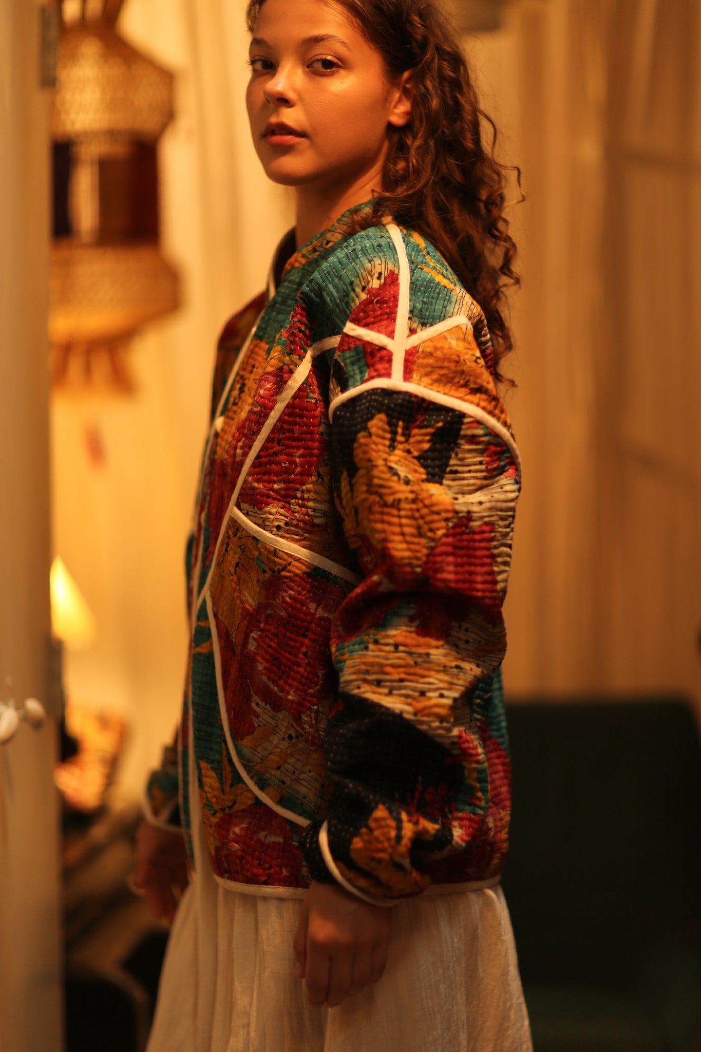 KANTHA JACKET LEYLO - BANGKOK TAILOR CLOTHING STORE - HANDMADE CLOTHING