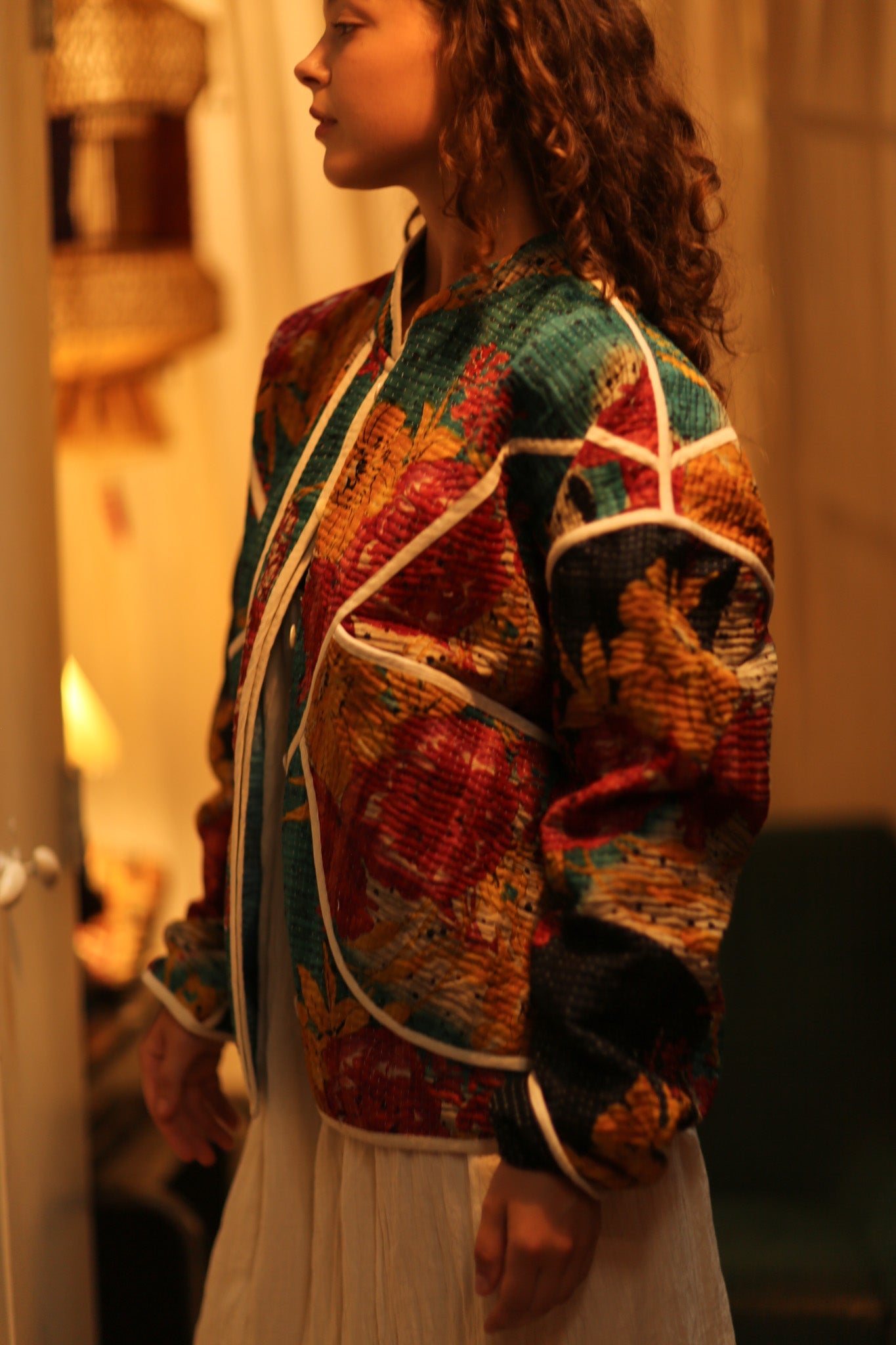 KANTHA JACKET LEYLO - BANGKOK TAILOR CLOTHING STORE - HANDMADE CLOTHING