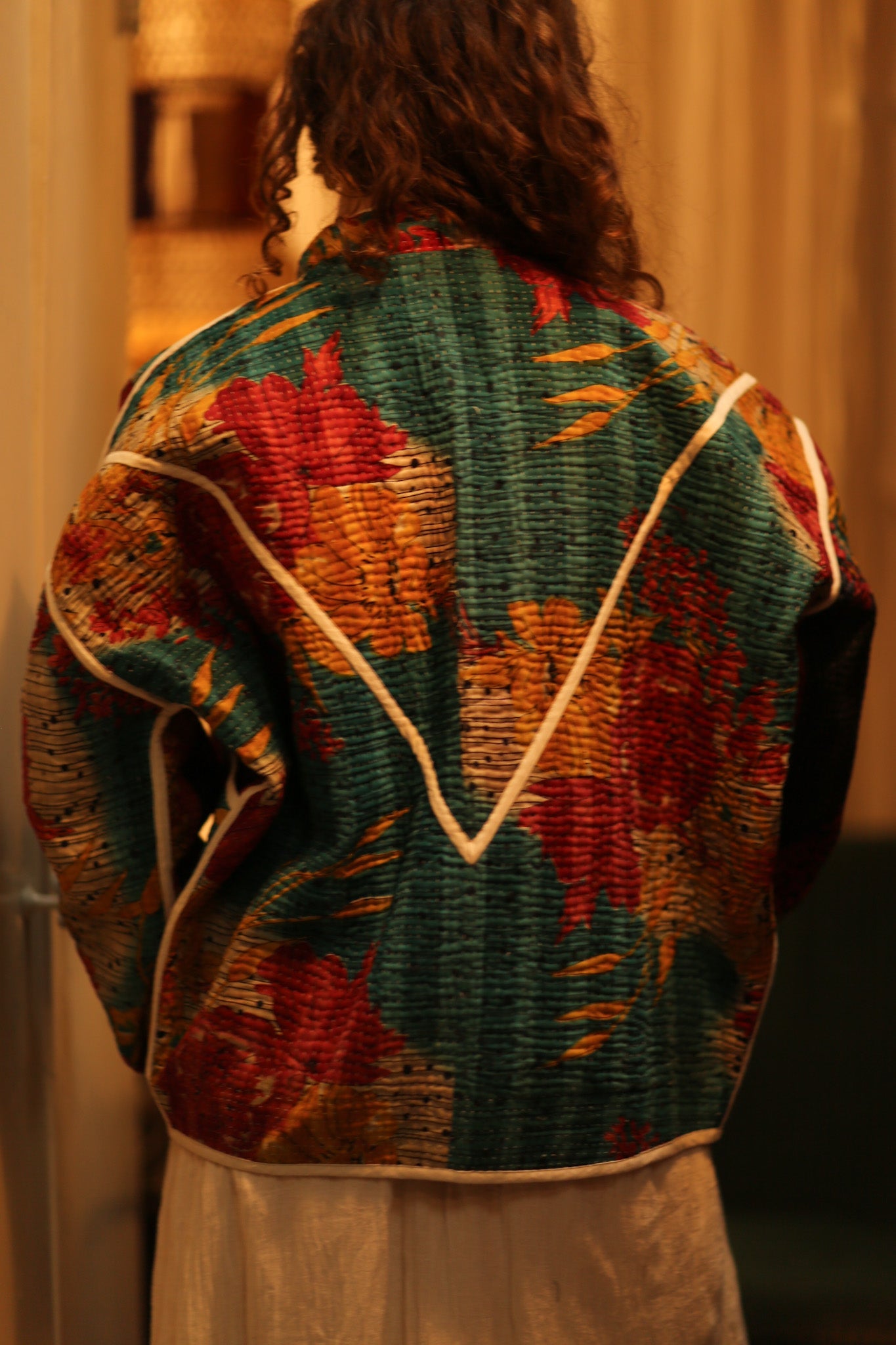 KANTHA JACKET LEYLO - BANGKOK TAILOR CLOTHING STORE - HANDMADE CLOTHING