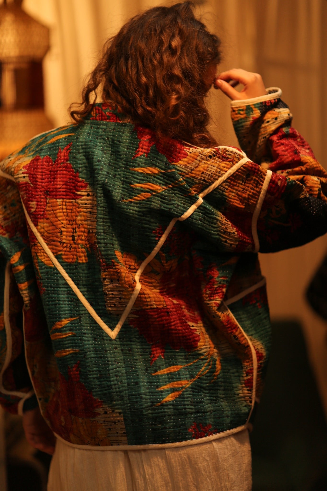 KANTHA JACKET LEYLO - BANGKOK TAILOR CLOTHING STORE - HANDMADE CLOTHING