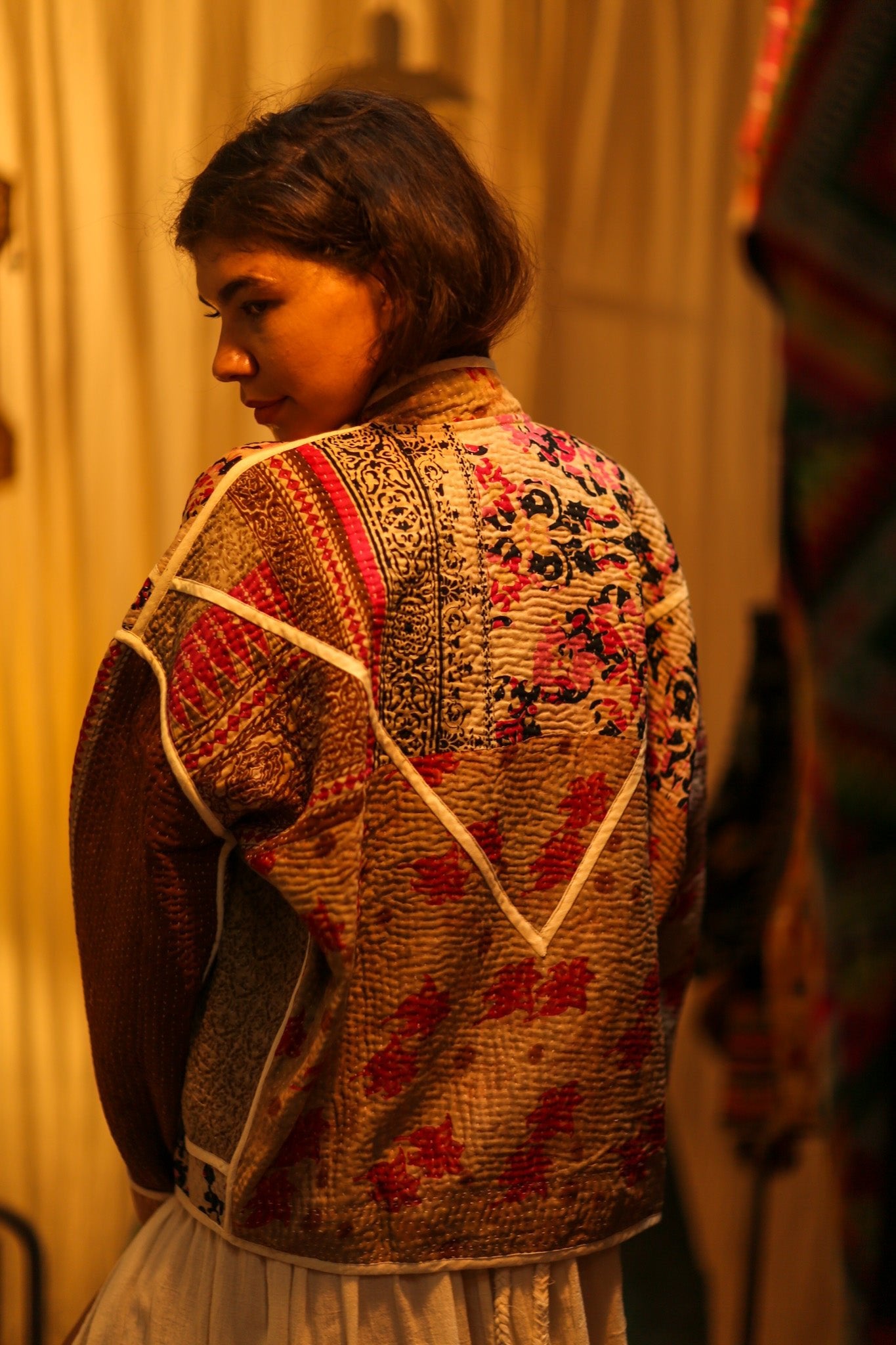 KANTHA JACKET MAGUI - BANGKOK TAILOR CLOTHING STORE - HANDMADE CLOTHING