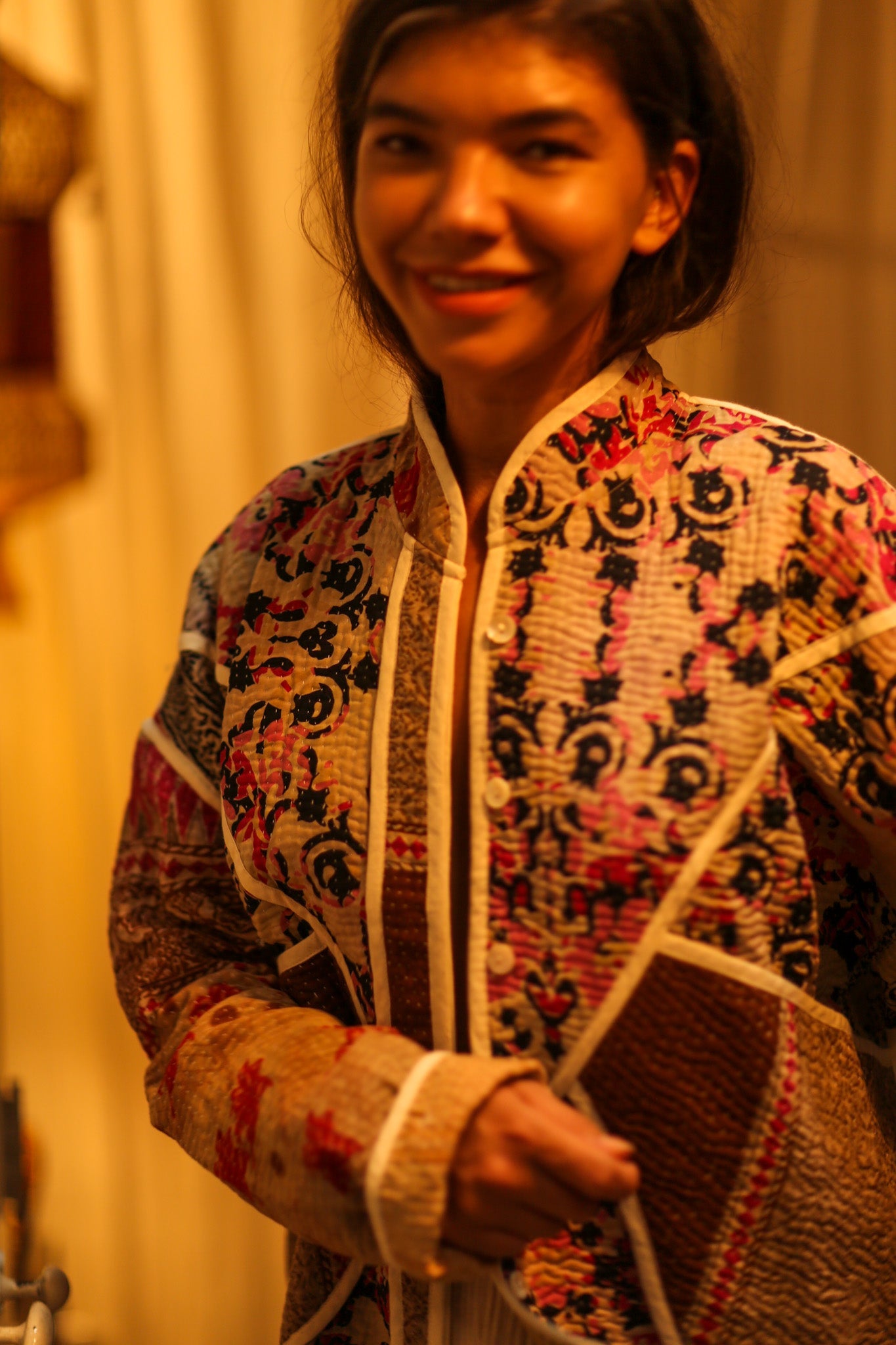 KANTHA JACKET MAGUI - BANGKOK TAILOR CLOTHING STORE - HANDMADE CLOTHING