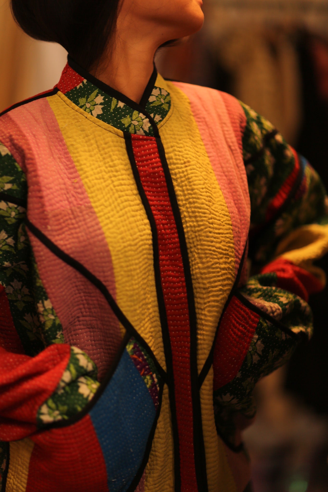 KANTHA JACKET MAYAN - BANGKOK TAILOR CLOTHING STORE - HANDMADE CLOTHING