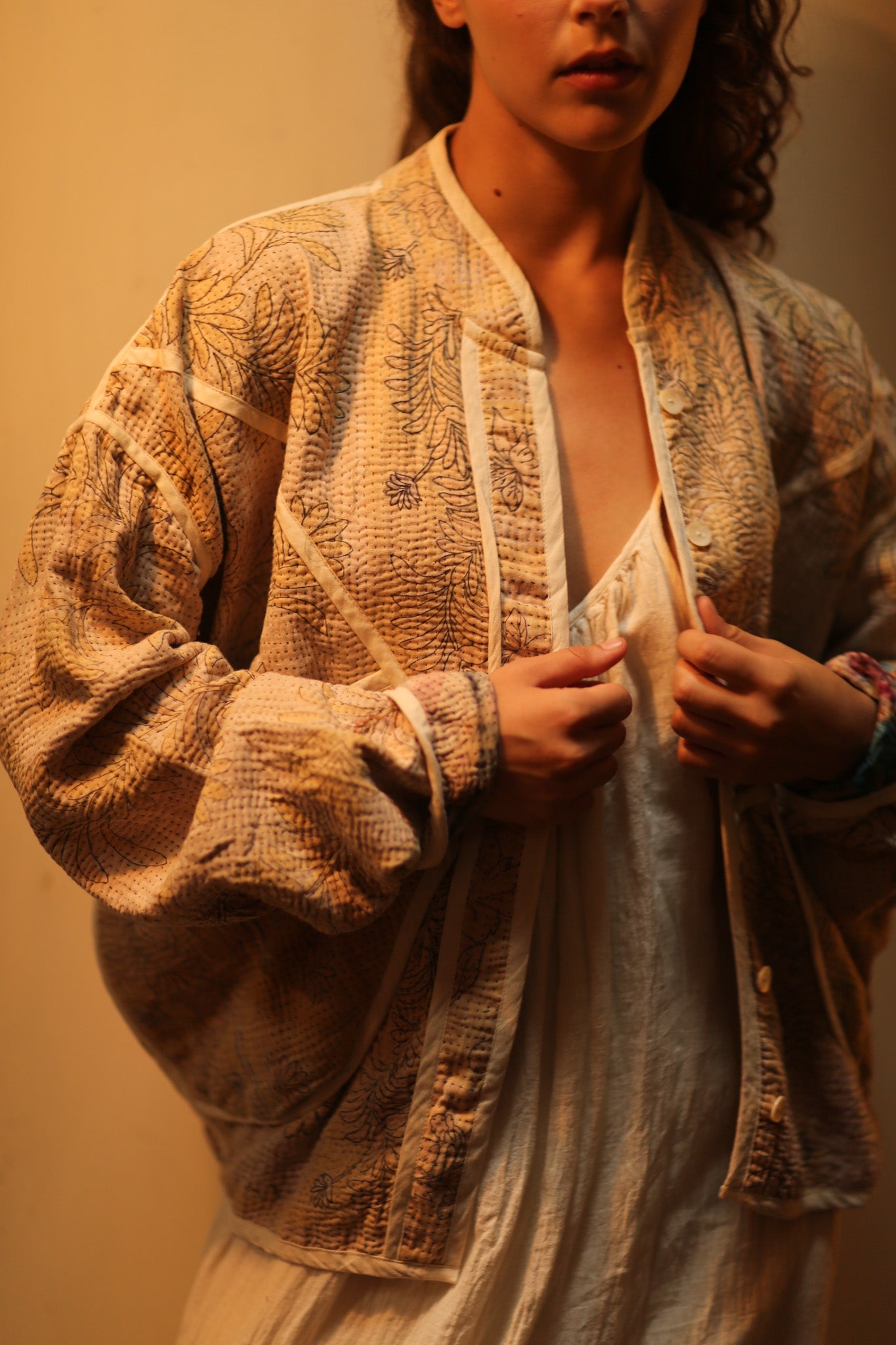 KANTHA JACKET MIRJA - BANGKOK TAILOR CLOTHING STORE - HANDMADE CLOTHING