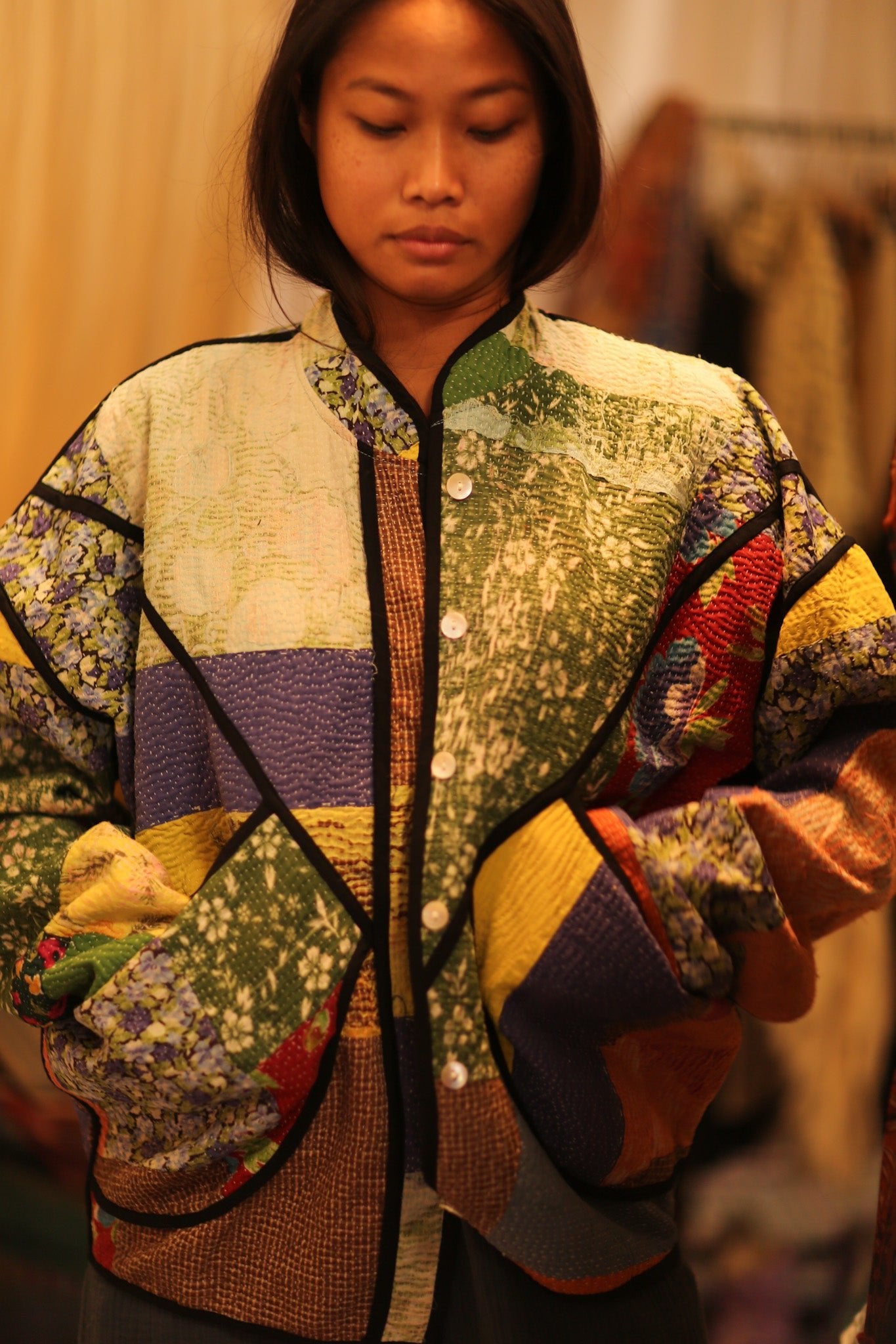 KANTHA JACKET NICHIEME - BANGKOK TAILOR CLOTHING STORE - HANDMADE CLOTHING