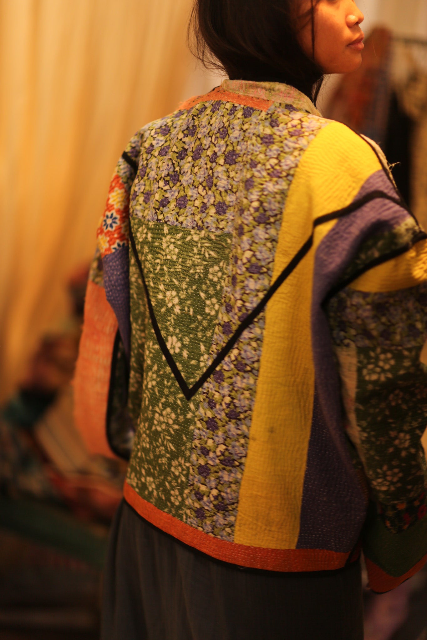 KANTHA JACKET NICHIEME - BANGKOK TAILOR CLOTHING STORE - HANDMADE CLOTHING