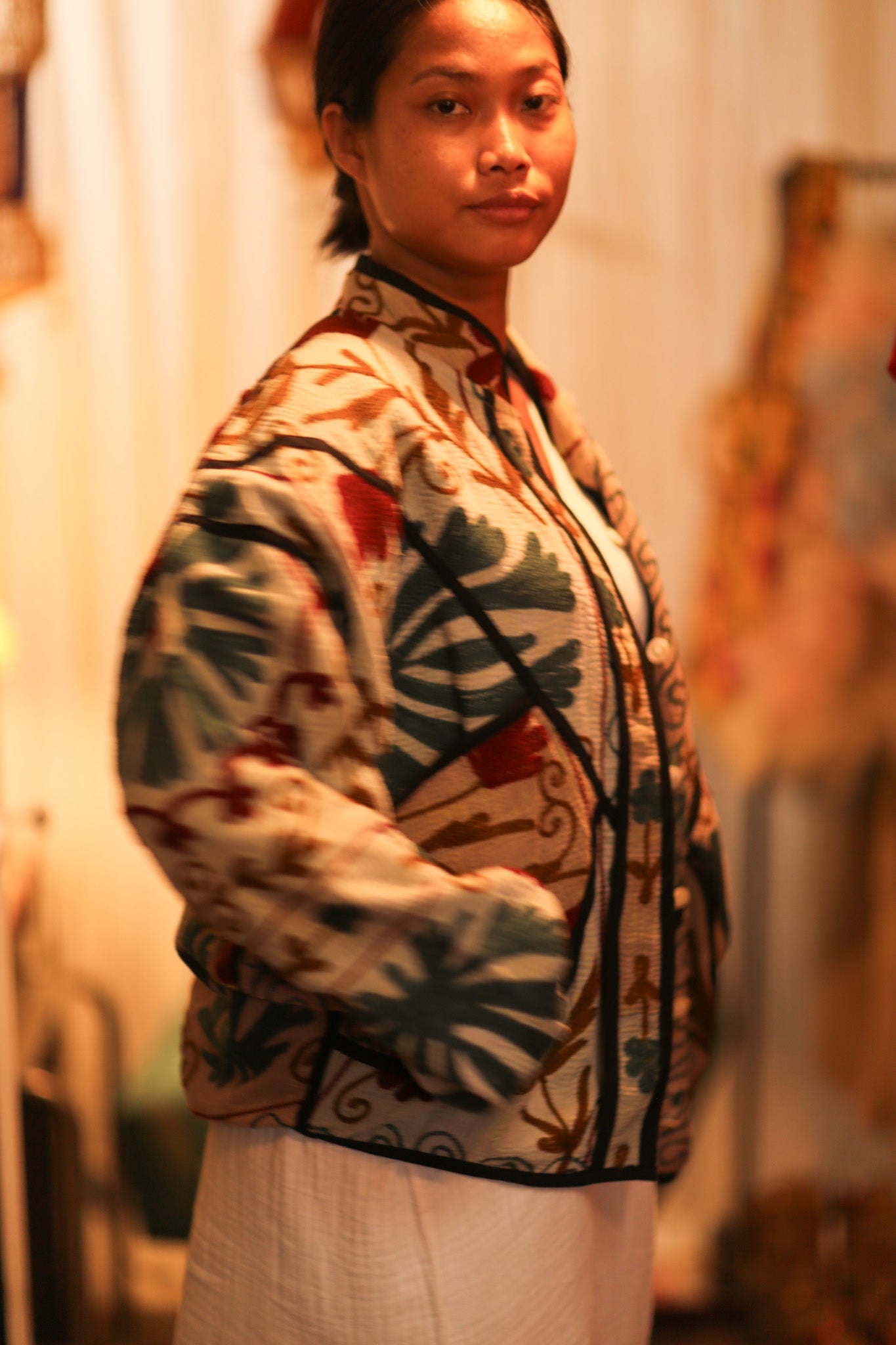 KANTHA JACKET PHILIP - BANGKOK TAILOR CLOTHING STORE - HANDMADE CLOTHING