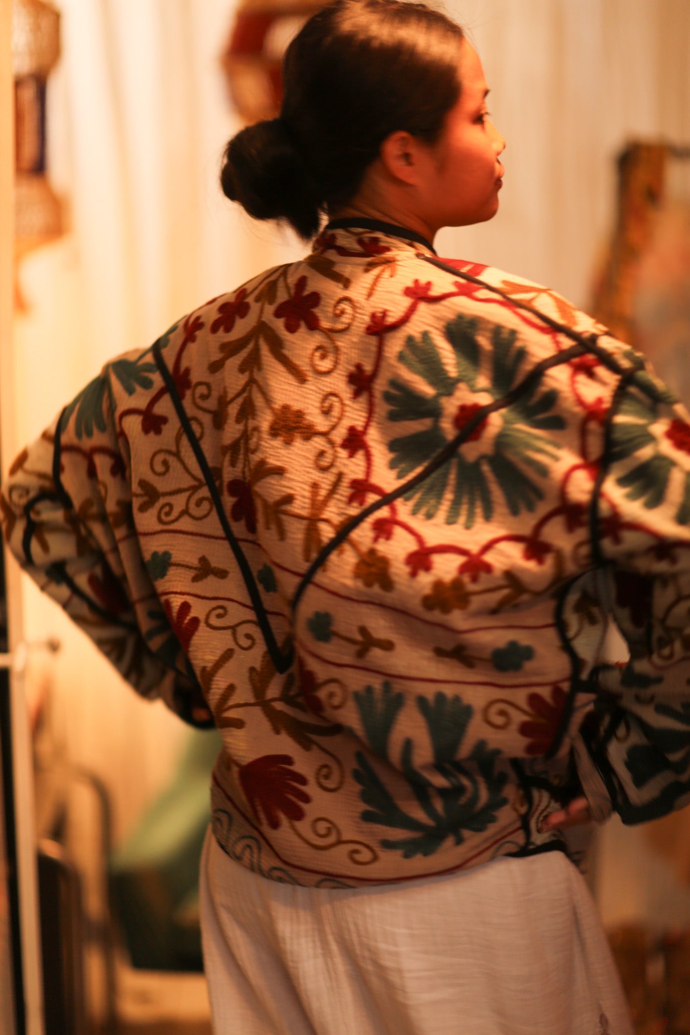 KANTHA JACKET PHILIP - BANGKOK TAILOR CLOTHING STORE - HANDMADE CLOTHING