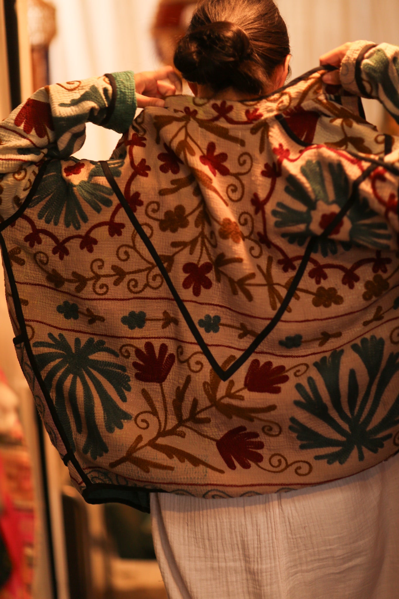 KANTHA JACKET PHILIP - BANGKOK TAILOR CLOTHING STORE - HANDMADE CLOTHING