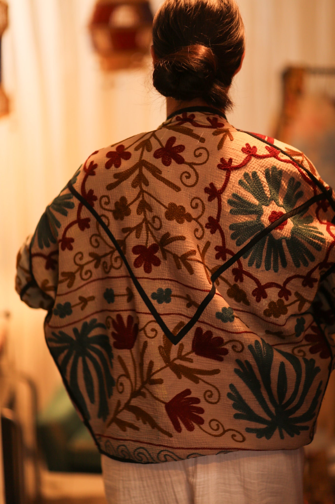 KANTHA JACKET PHILIP - BANGKOK TAILOR CLOTHING STORE - HANDMADE CLOTHING