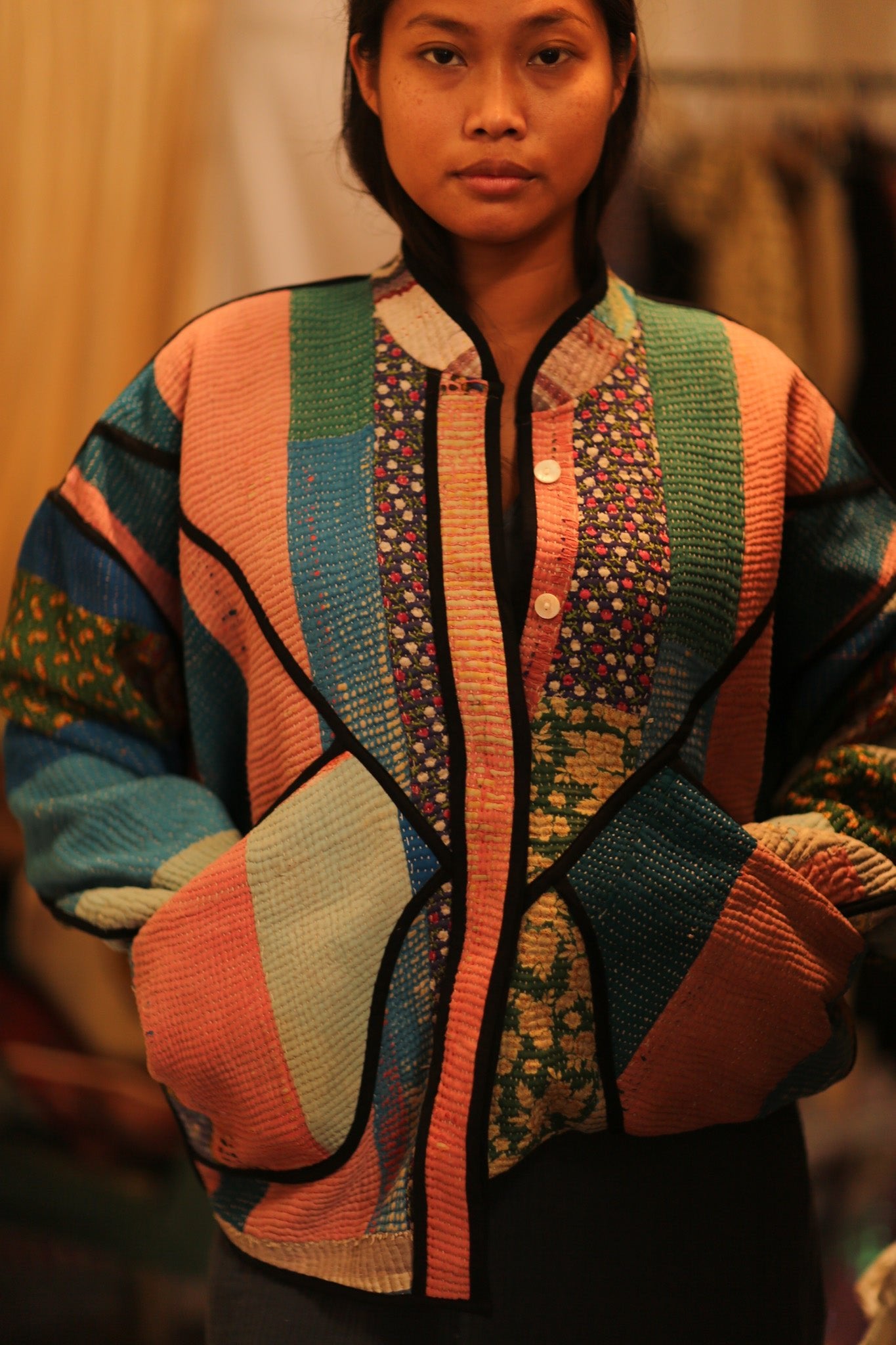 KANTHA JACKET SAMSEN - BANGKOK TAILOR CLOTHING STORE - HANDMADE CLOTHING