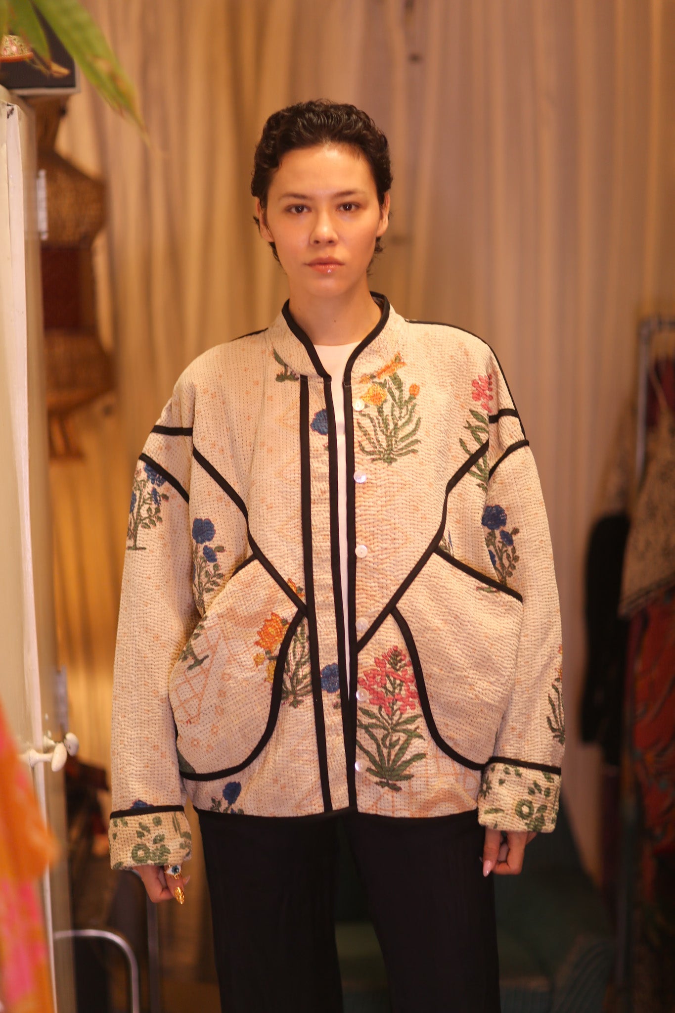KANTHA JACKET SUEPANN - BANGKOK TAILOR CLOTHING STORE - HANDMADE CLOTHING